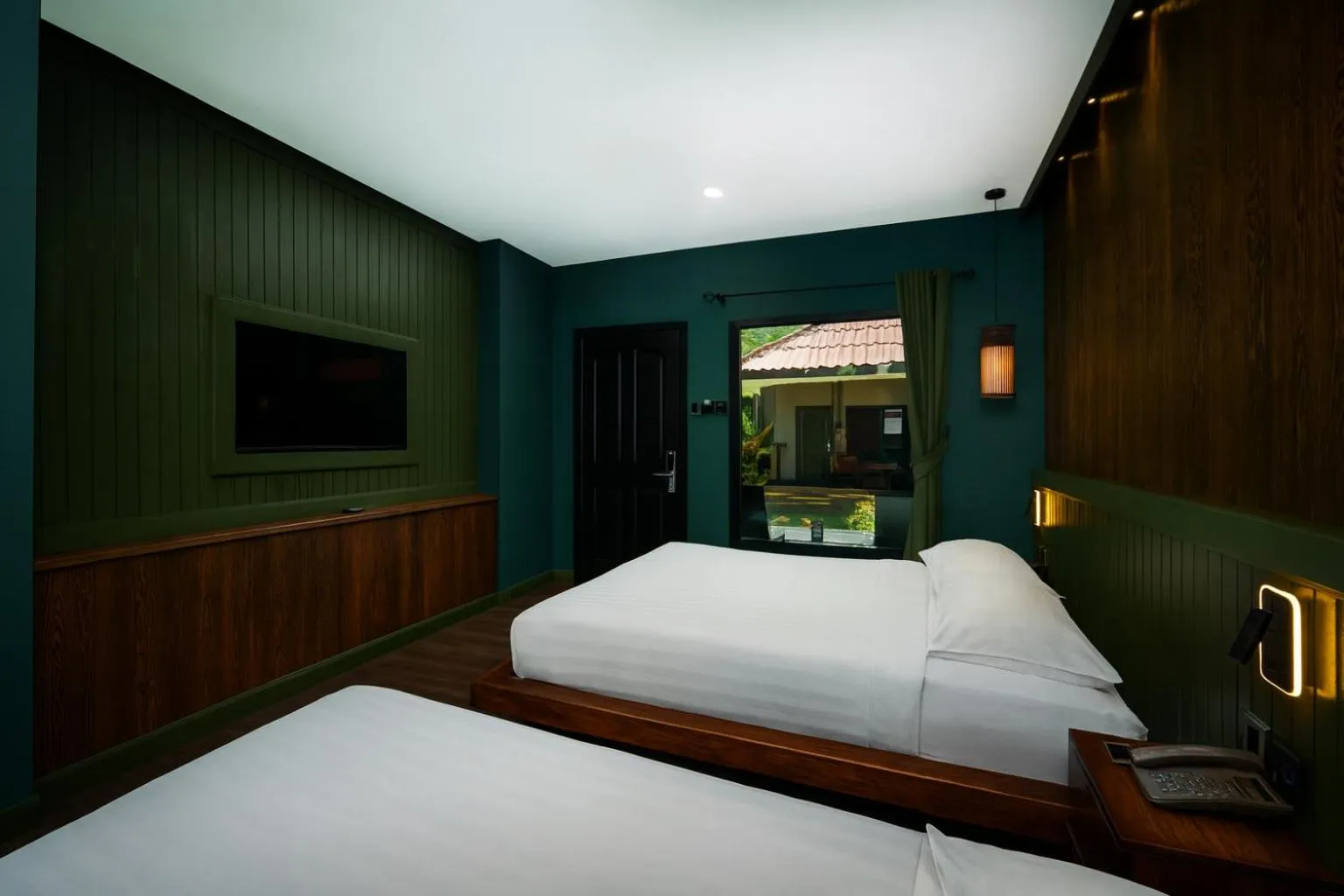 Bed in Tuana Hotels The Natural Resort