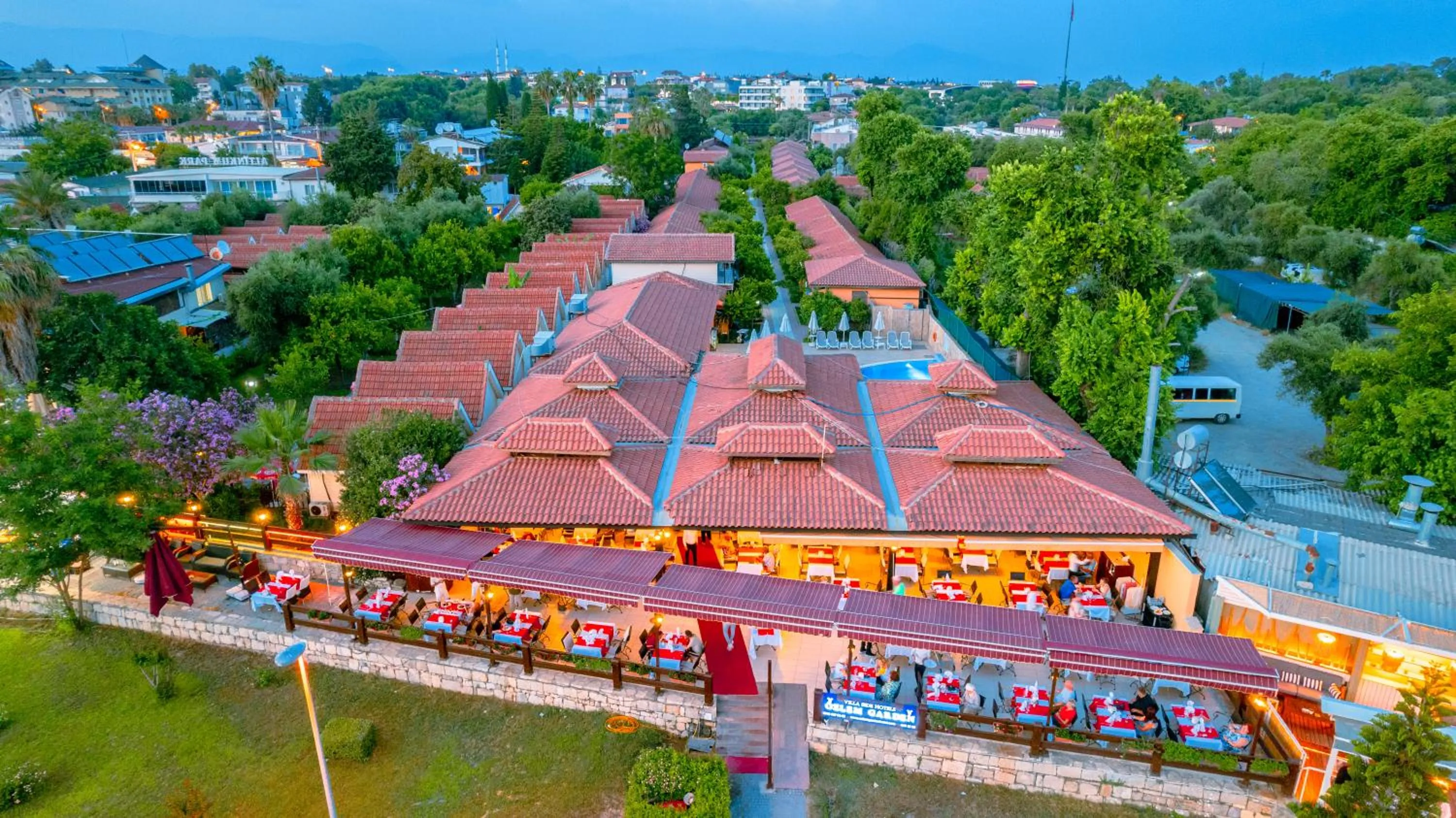 Bird's eye view in Ozlem Garden Hotel