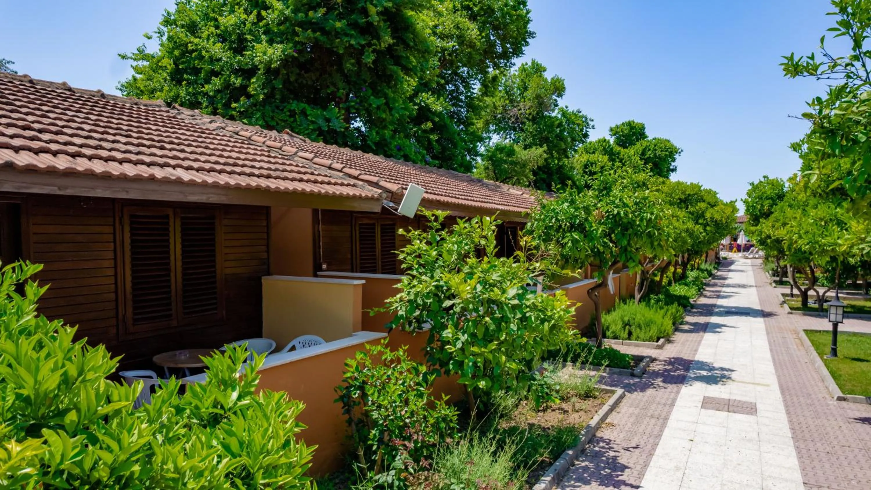 Property building in Ozlem Garden Hotel