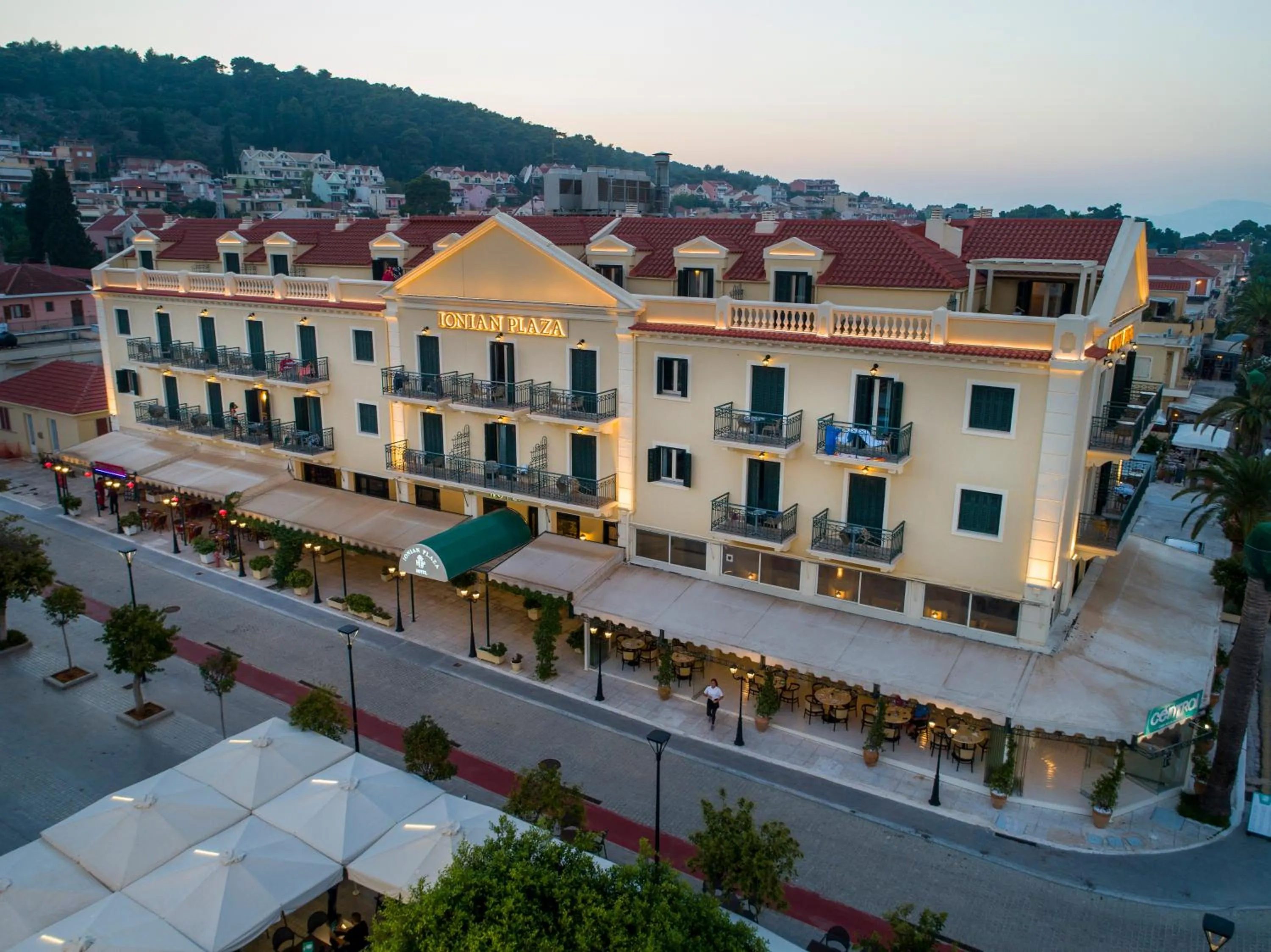 Property building in Ionian Plaza Hotel & Spa