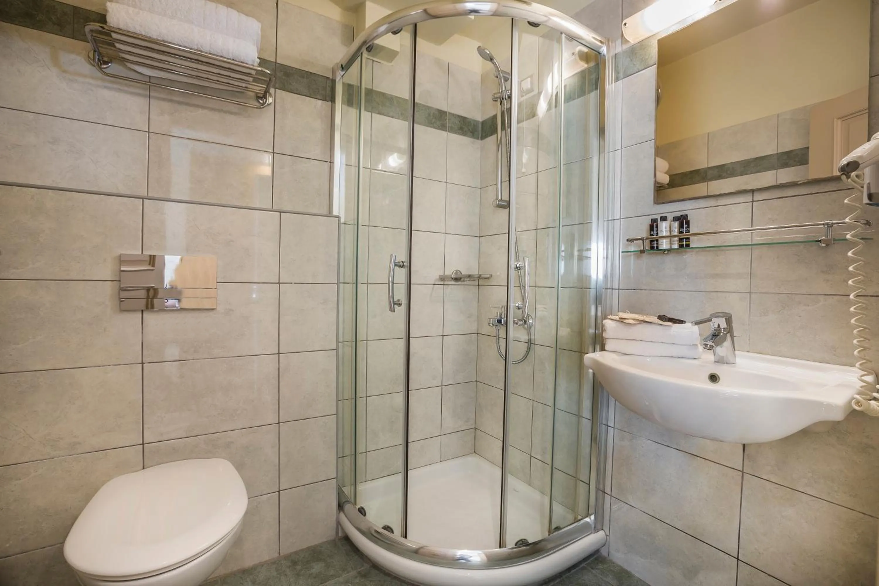 Bathroom in Ionian Plaza Hotel & Spa