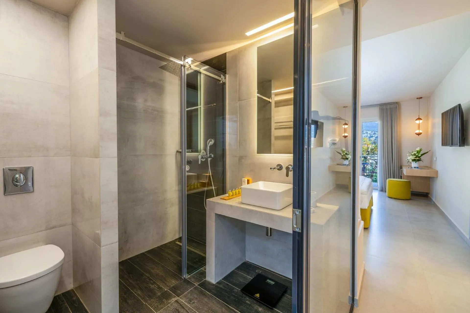 Bathroom in Ionian Plaza Hotel & Spa