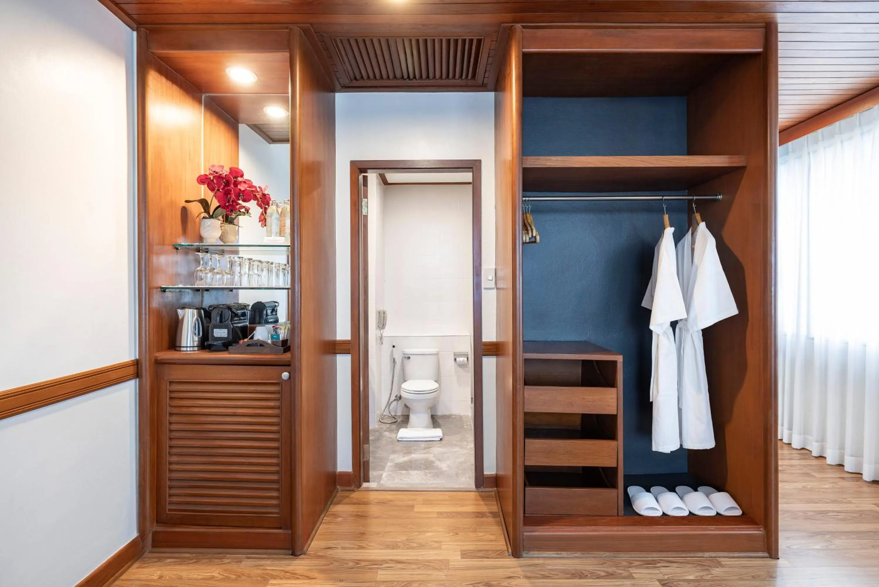 wardrobe in Royal Phuket City Hotel