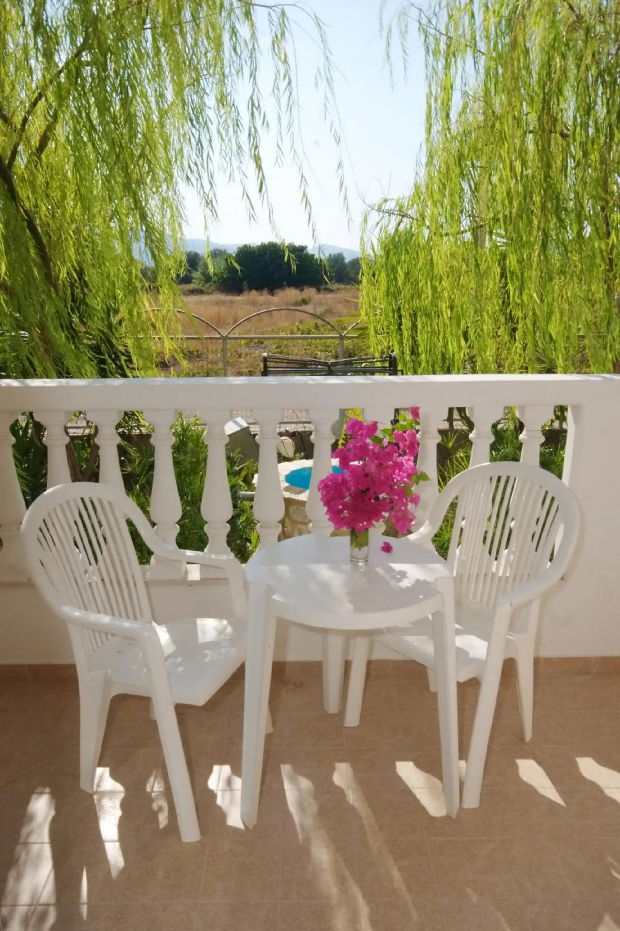 Patio in Paul's Garden Studios