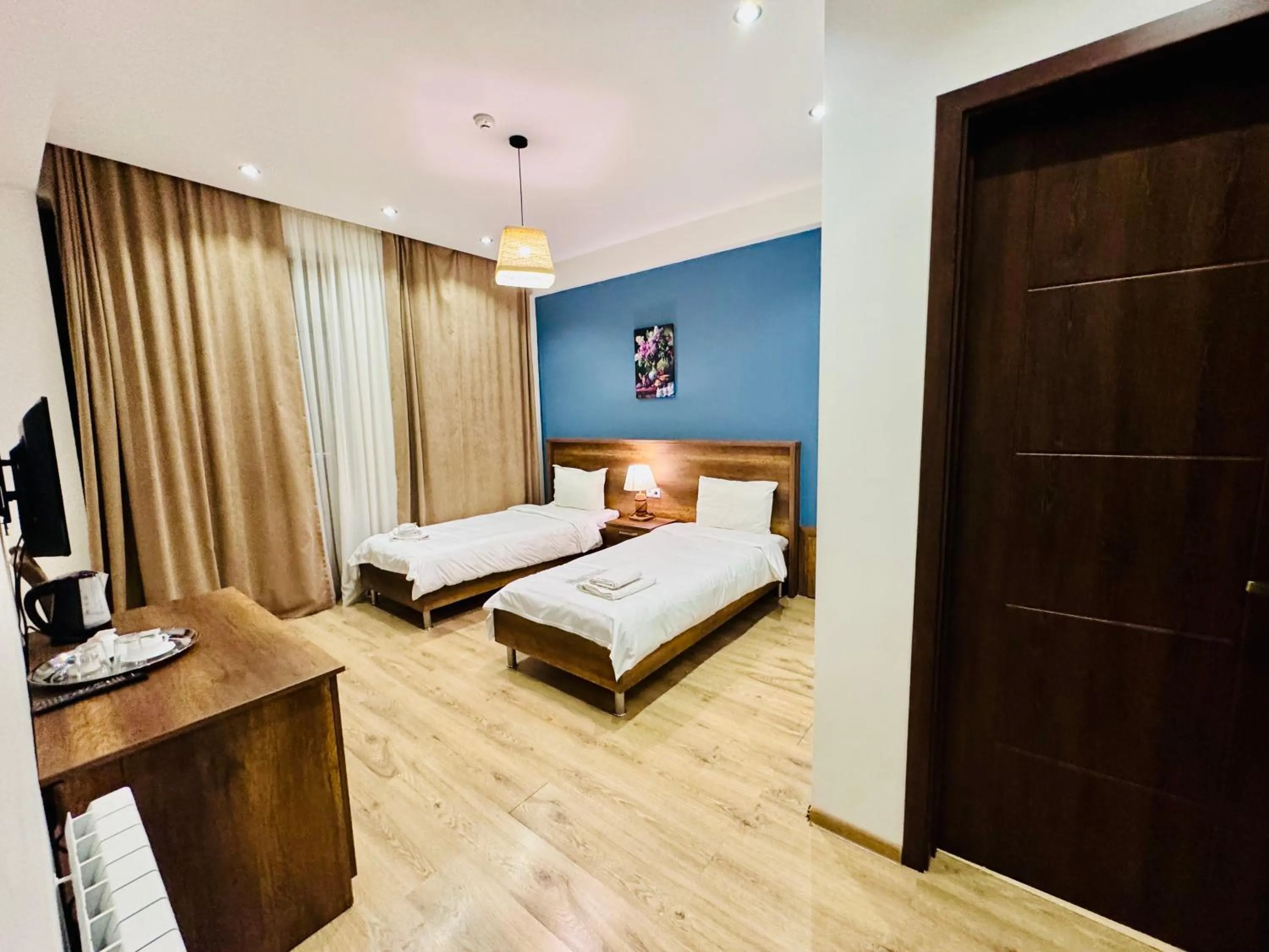 Bed in Hotel King Tom