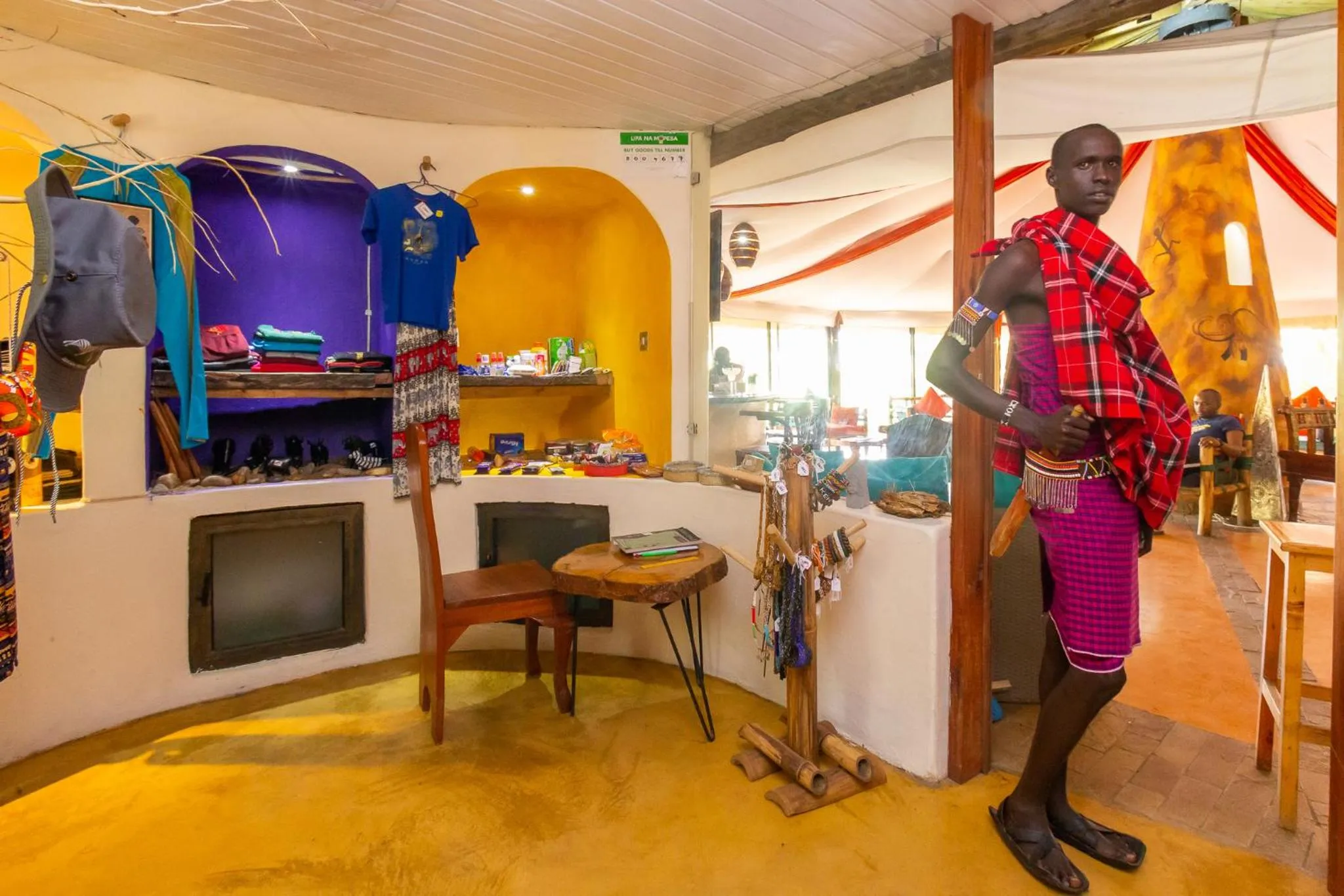 On-site shops in PrideInn Mara Camp & Cottages