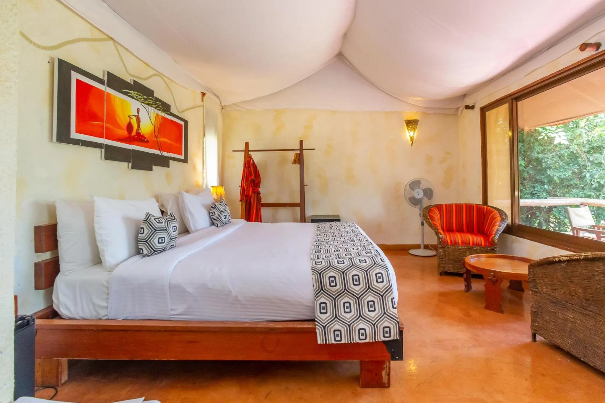 Photo of the whole room, Bed in PrideInn Mara Camp & Cottages