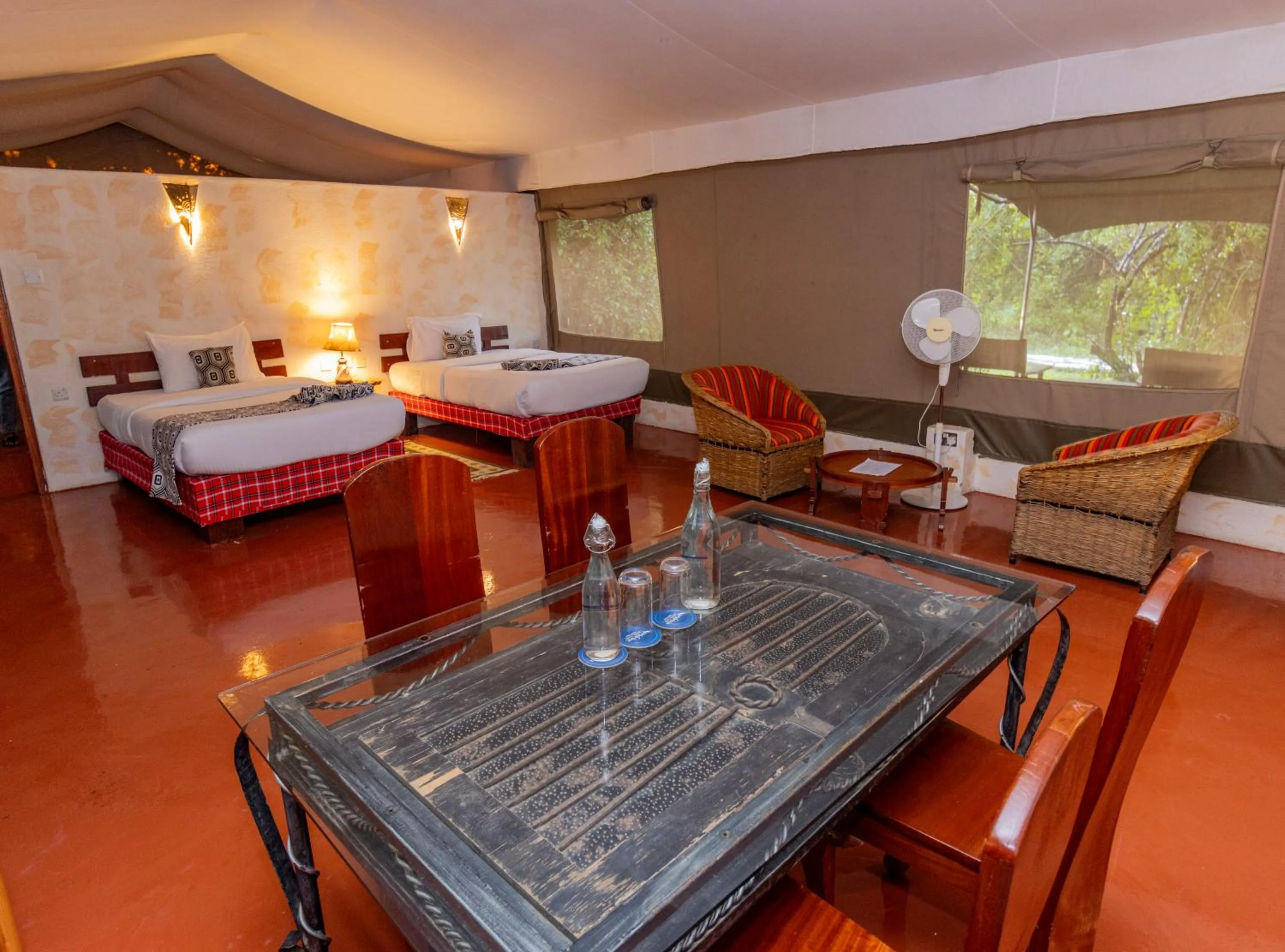 Photo of the whole room, Bed in PrideInn Mara Camp & Cottages