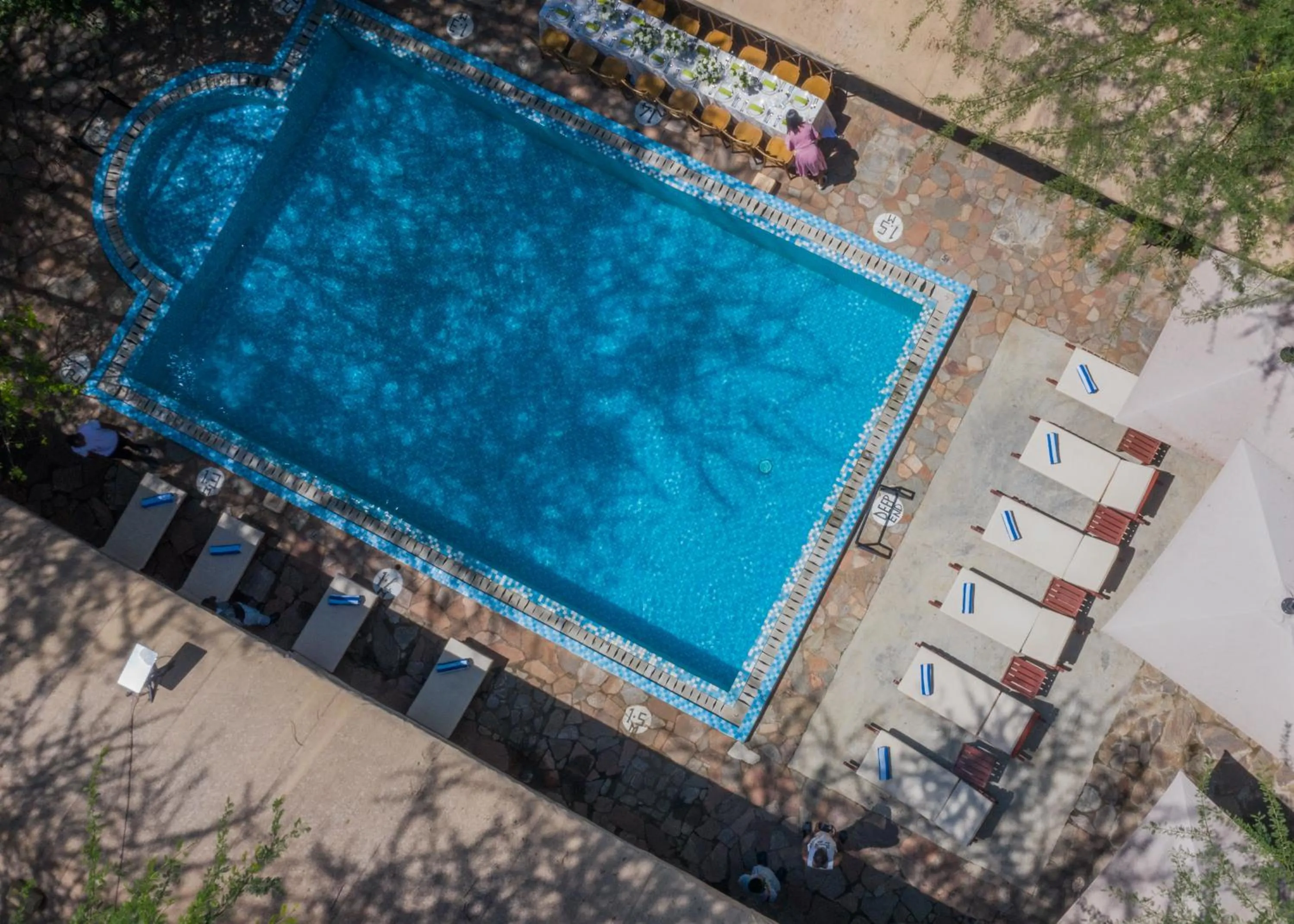 Swimming pool in PrideInn Mara Camp & Cottages
