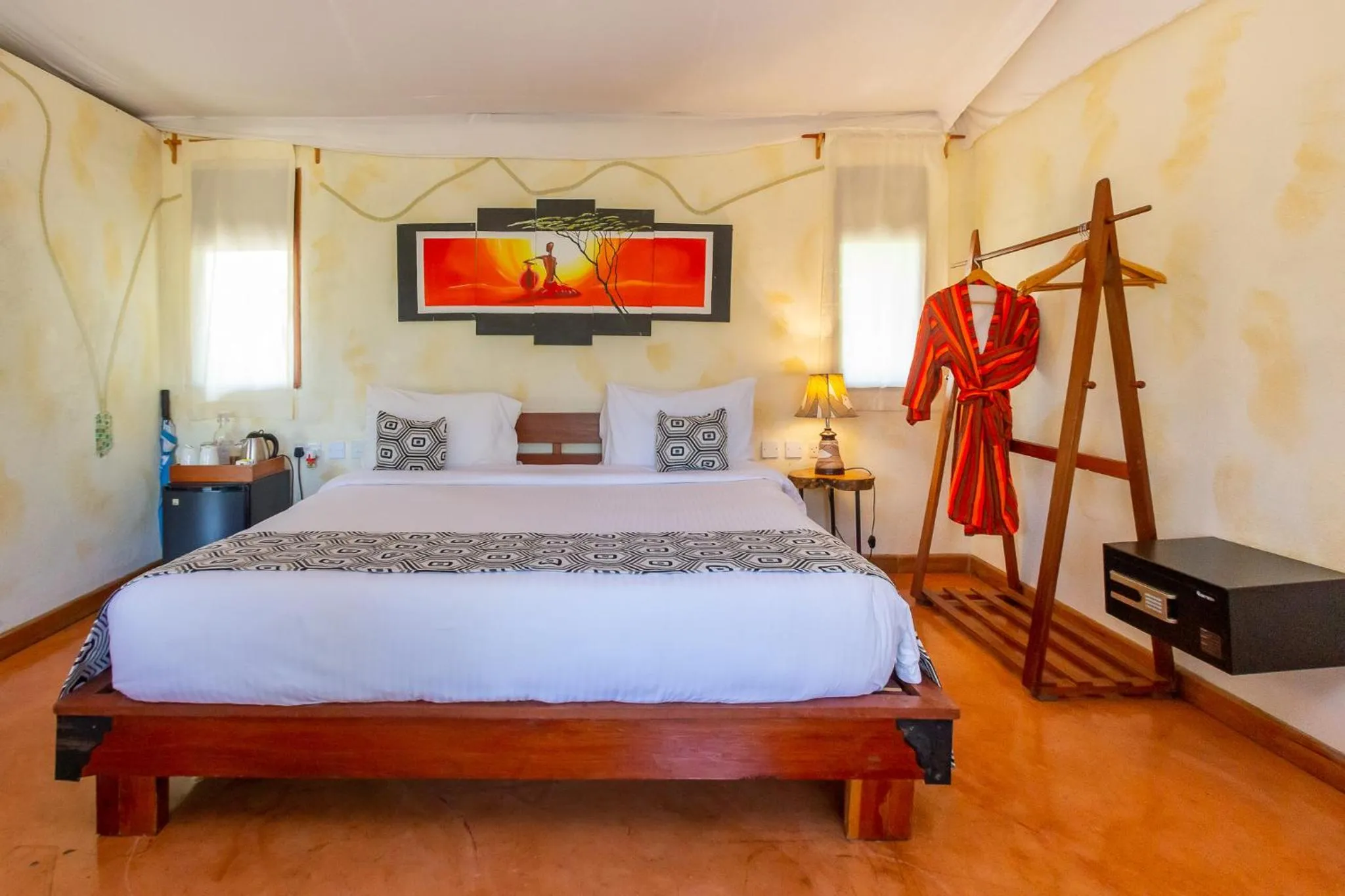 Bed in PrideInn Mara Camp & Cottages