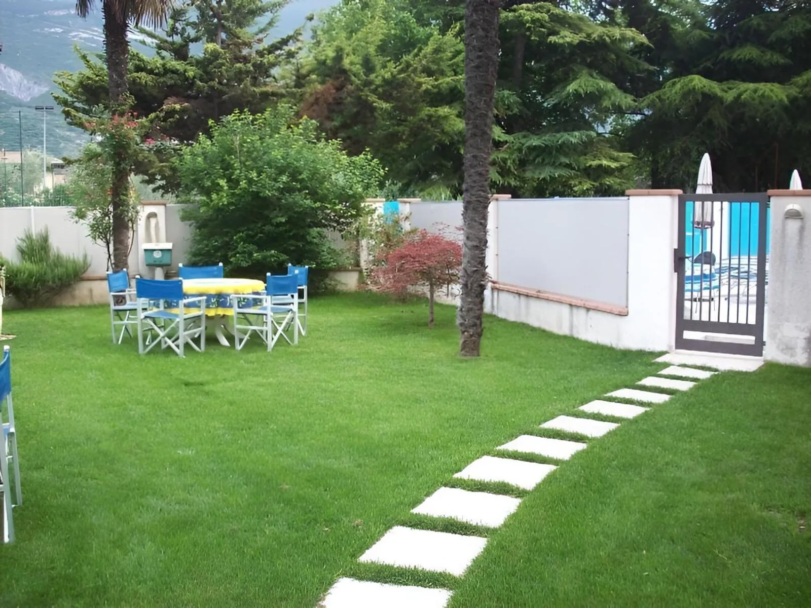 Patio in Hotel Angelini