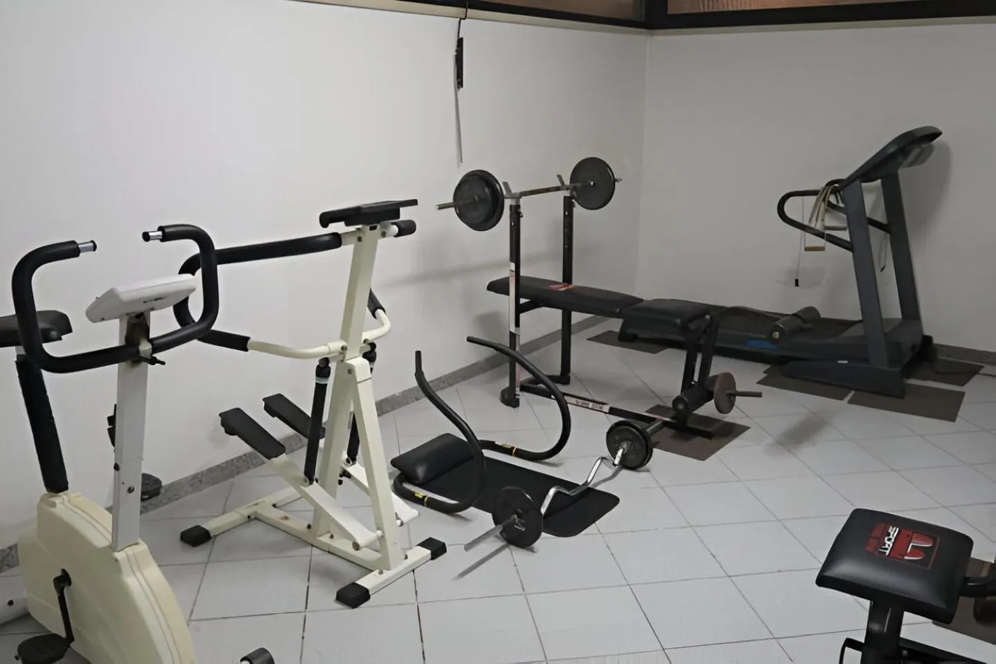Fitness centre/facilities in Hotel Angelini