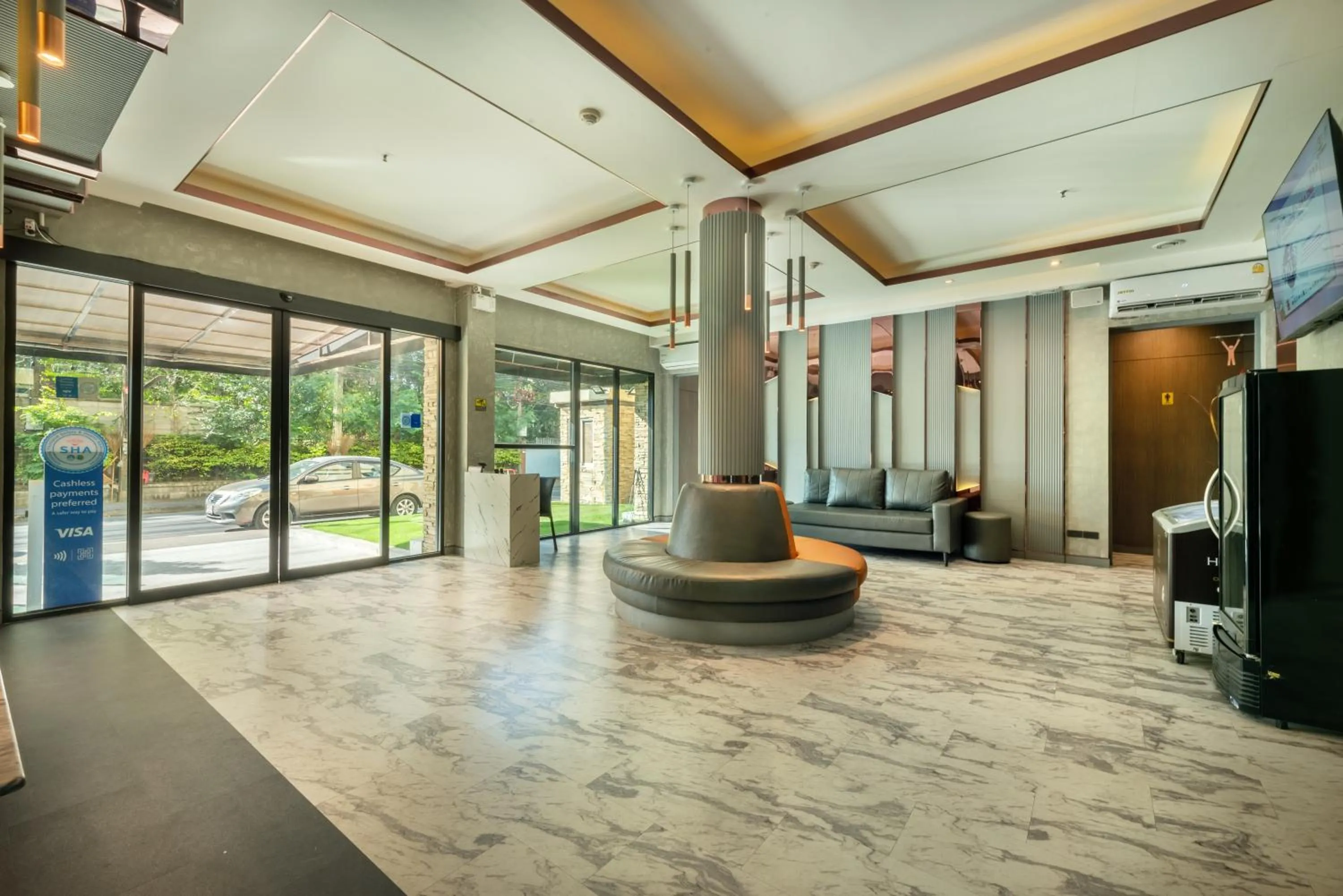 Lobby or reception in Qiu Hotel Sukhumvit - BTS On Nut Station