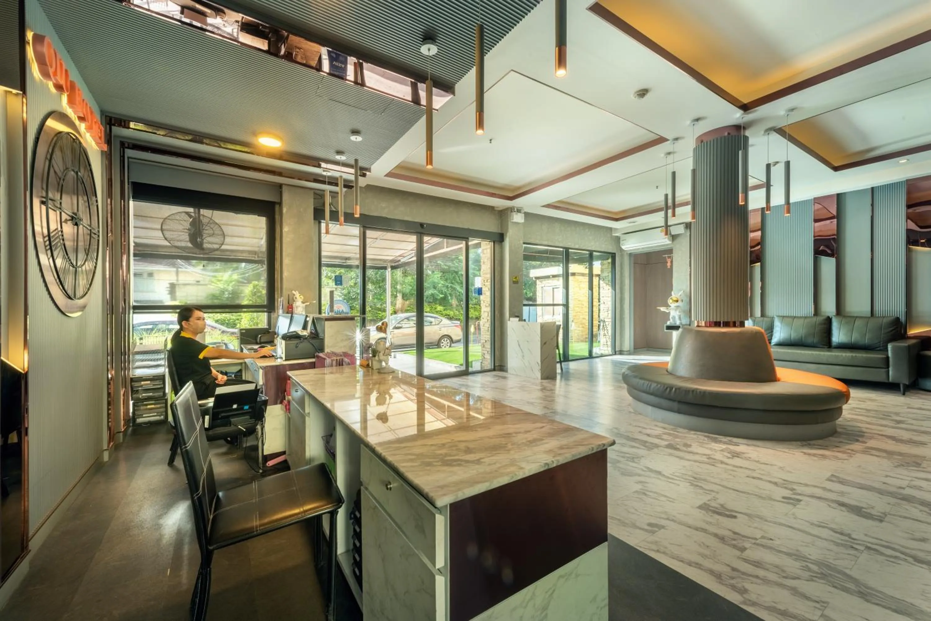 Lobby or reception in Qiu Hotel Sukhumvit - BTS On Nut Station