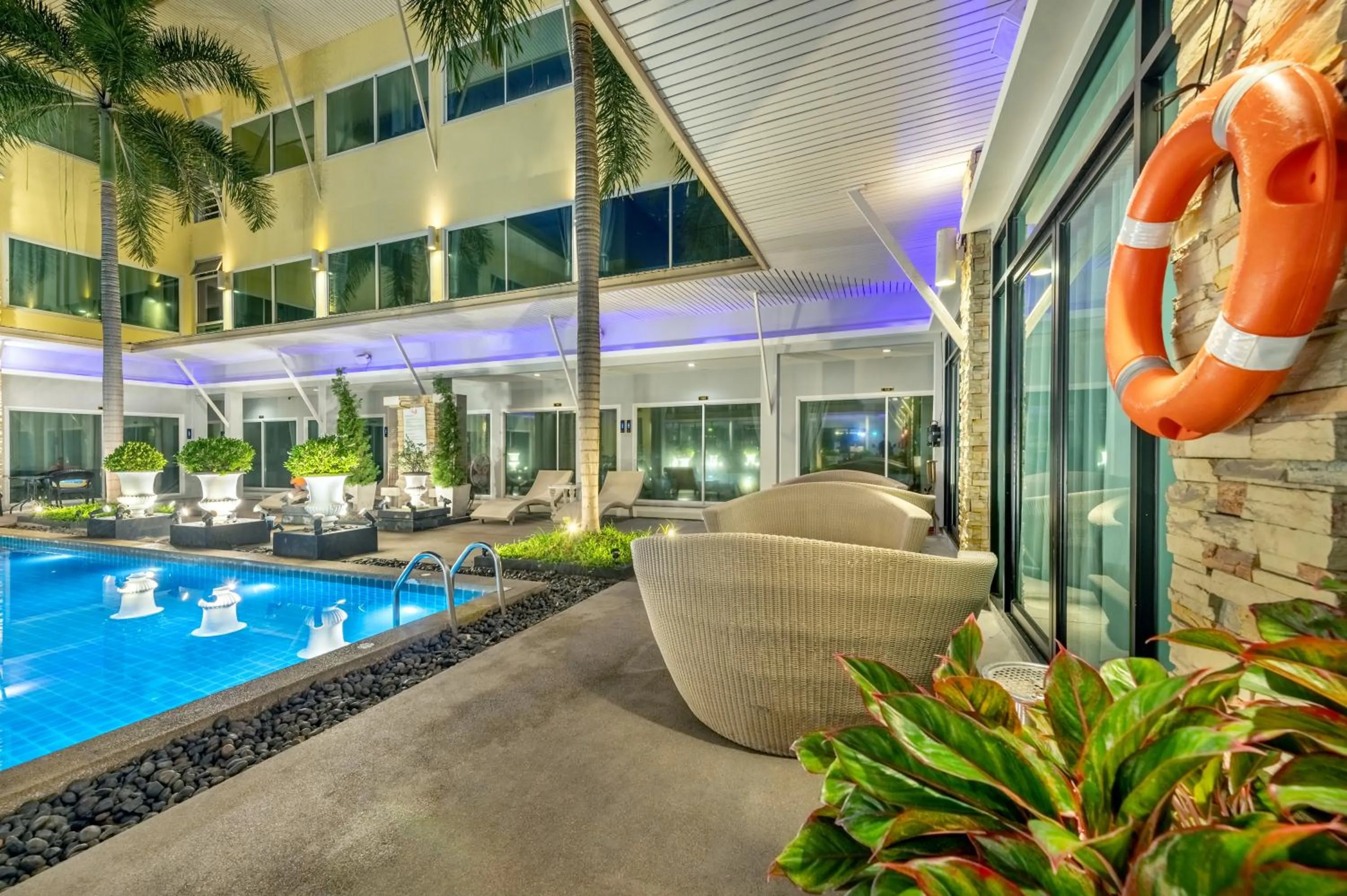 Seating area in Qiu Hotel Sukhumvit - BTS On Nut Station