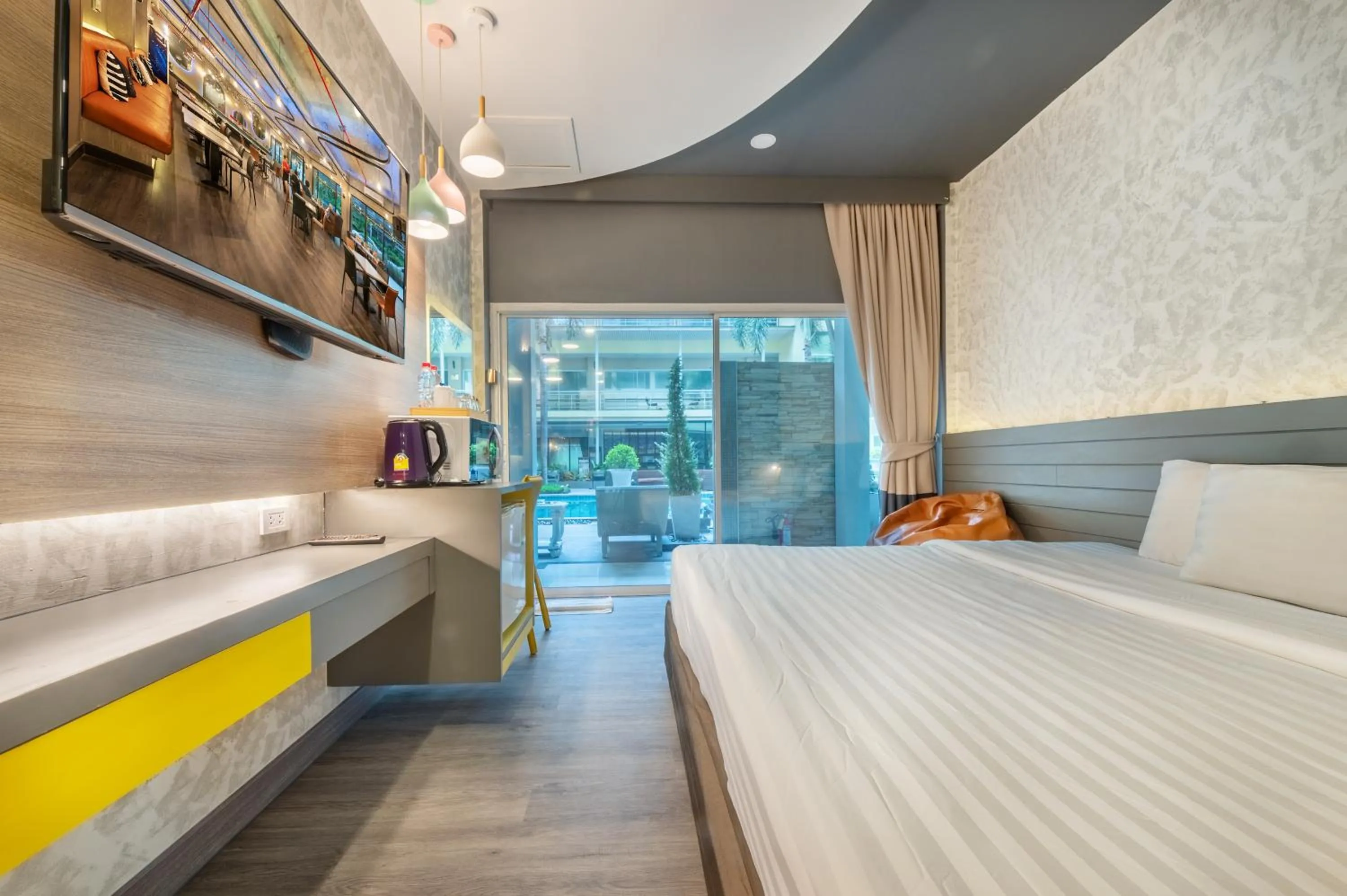 Bed in Qiu Hotel Sukhumvit - BTS On Nut Station