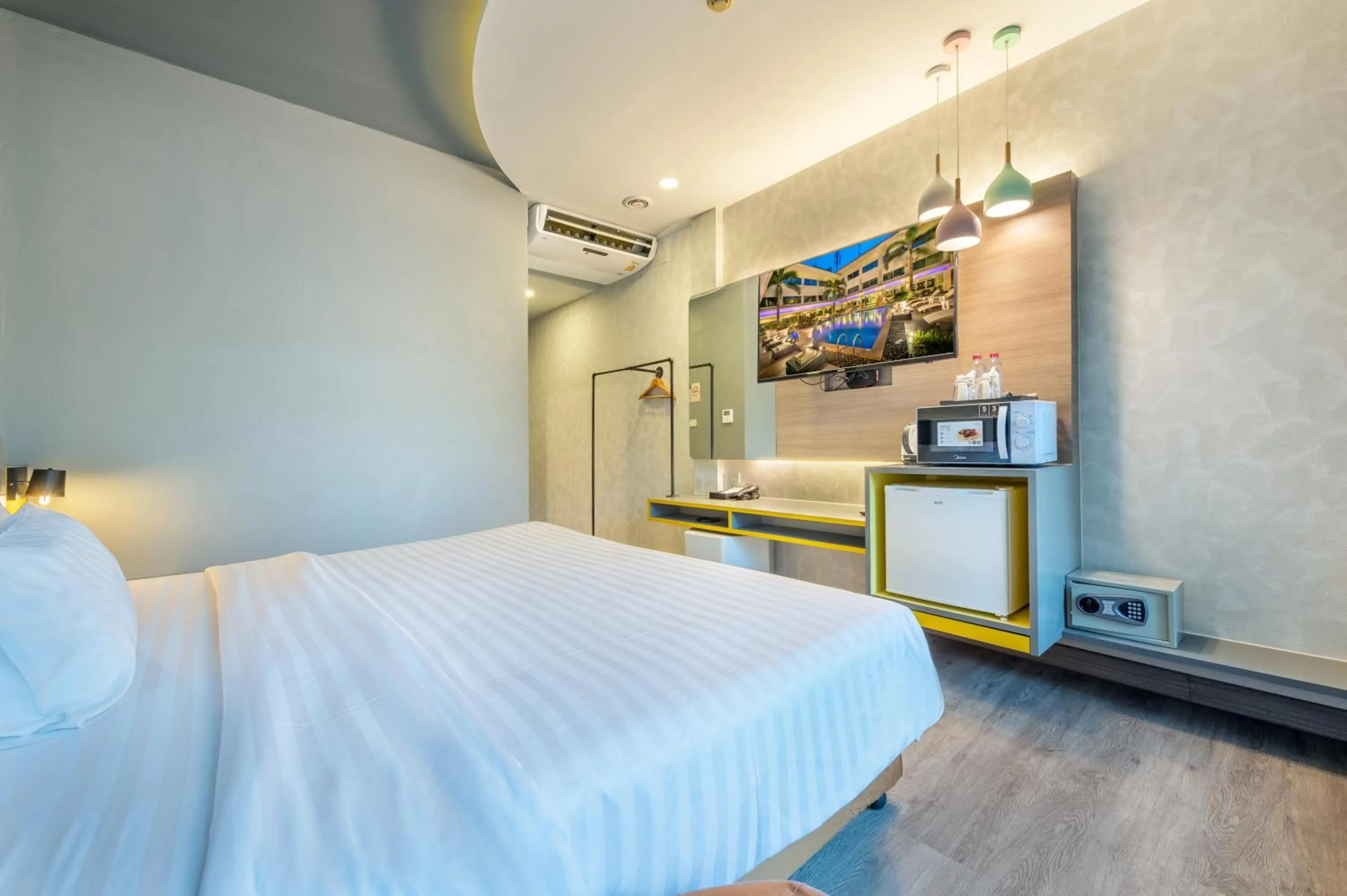 Bed in Qiu Hotel Sukhumvit - BTS On Nut Station