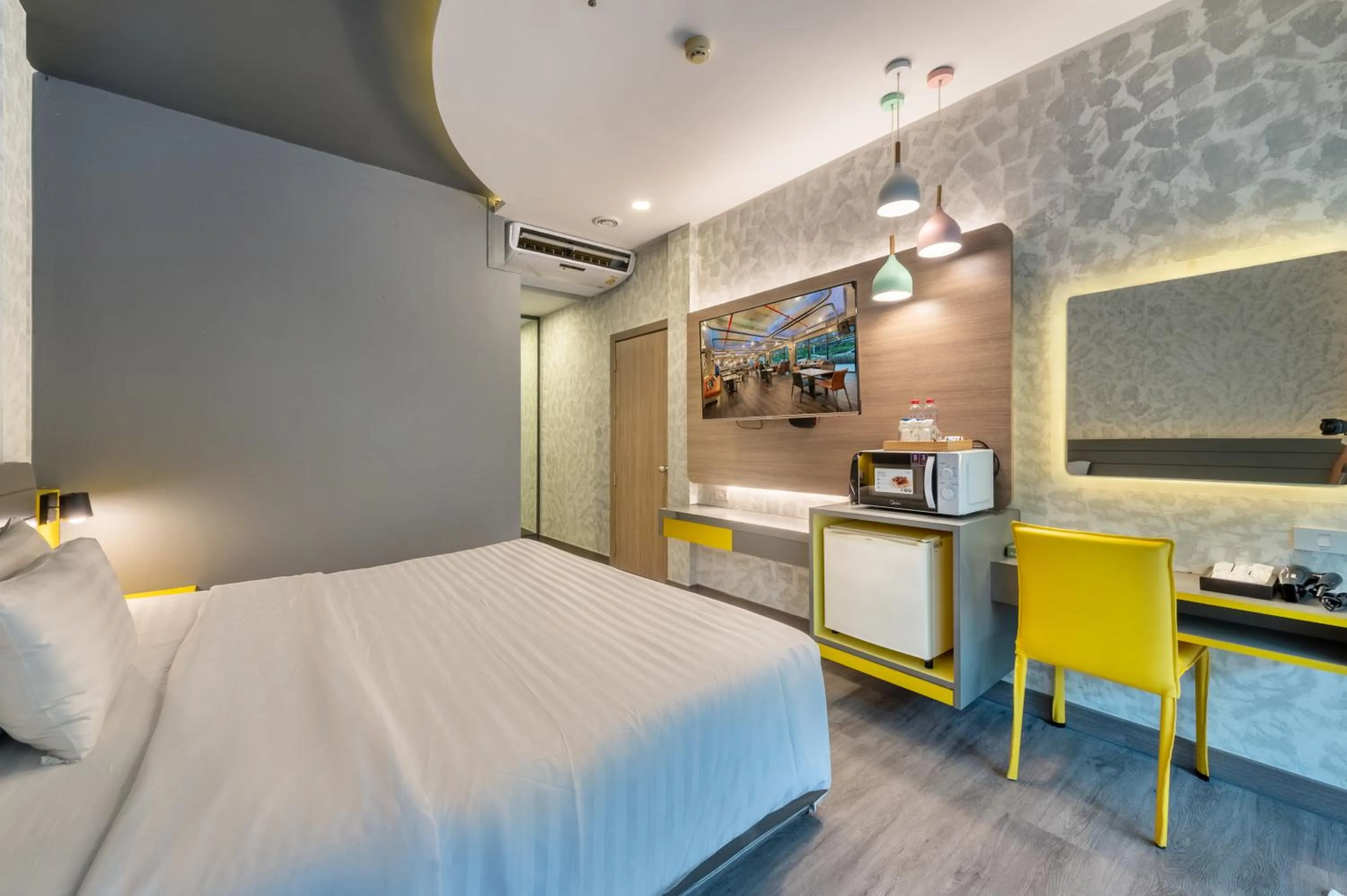Bed in Qiu Hotel Sukhumvit - BTS On Nut Station