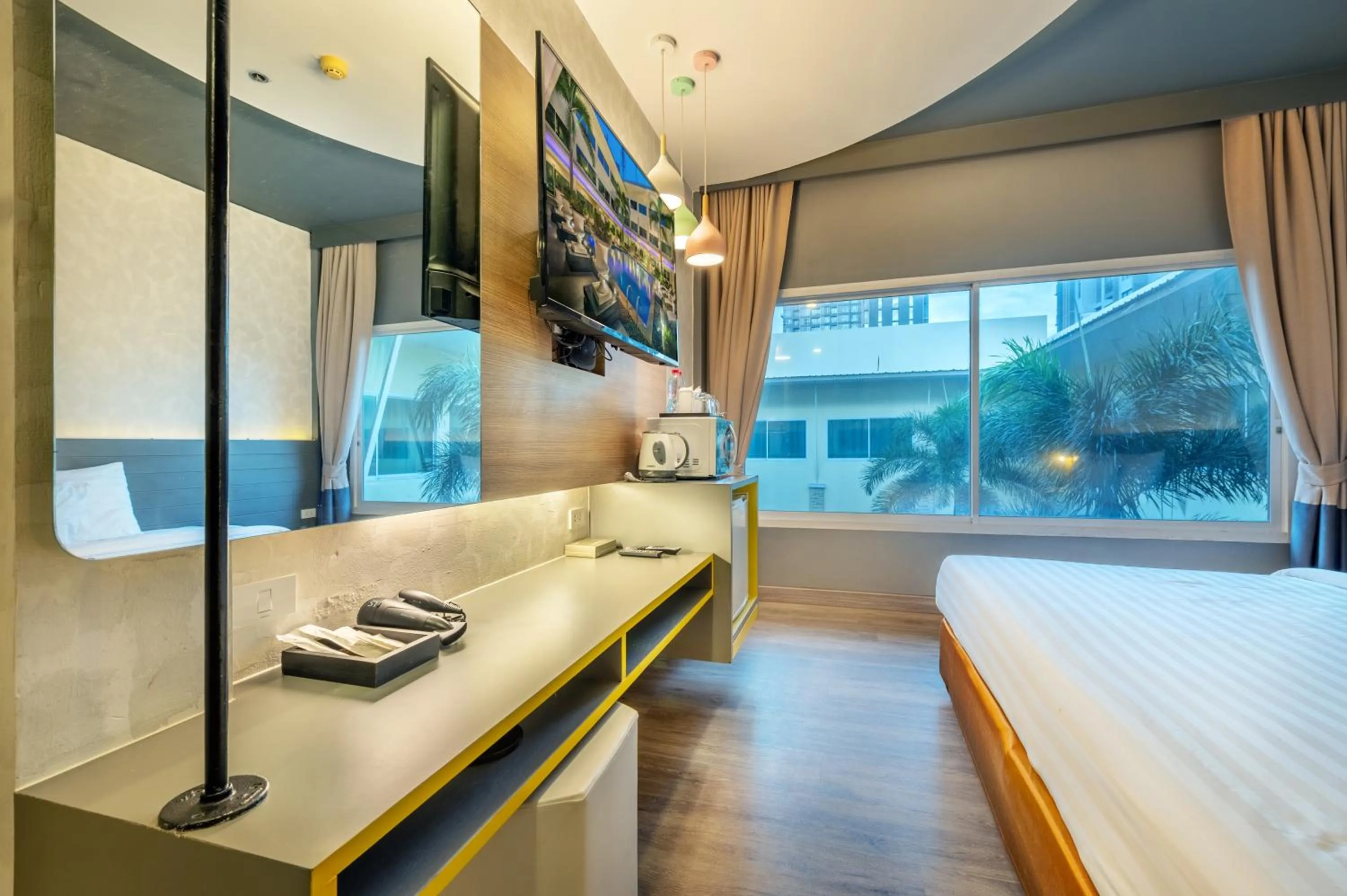 Bed in Qiu Hotel Sukhumvit - BTS On Nut Station