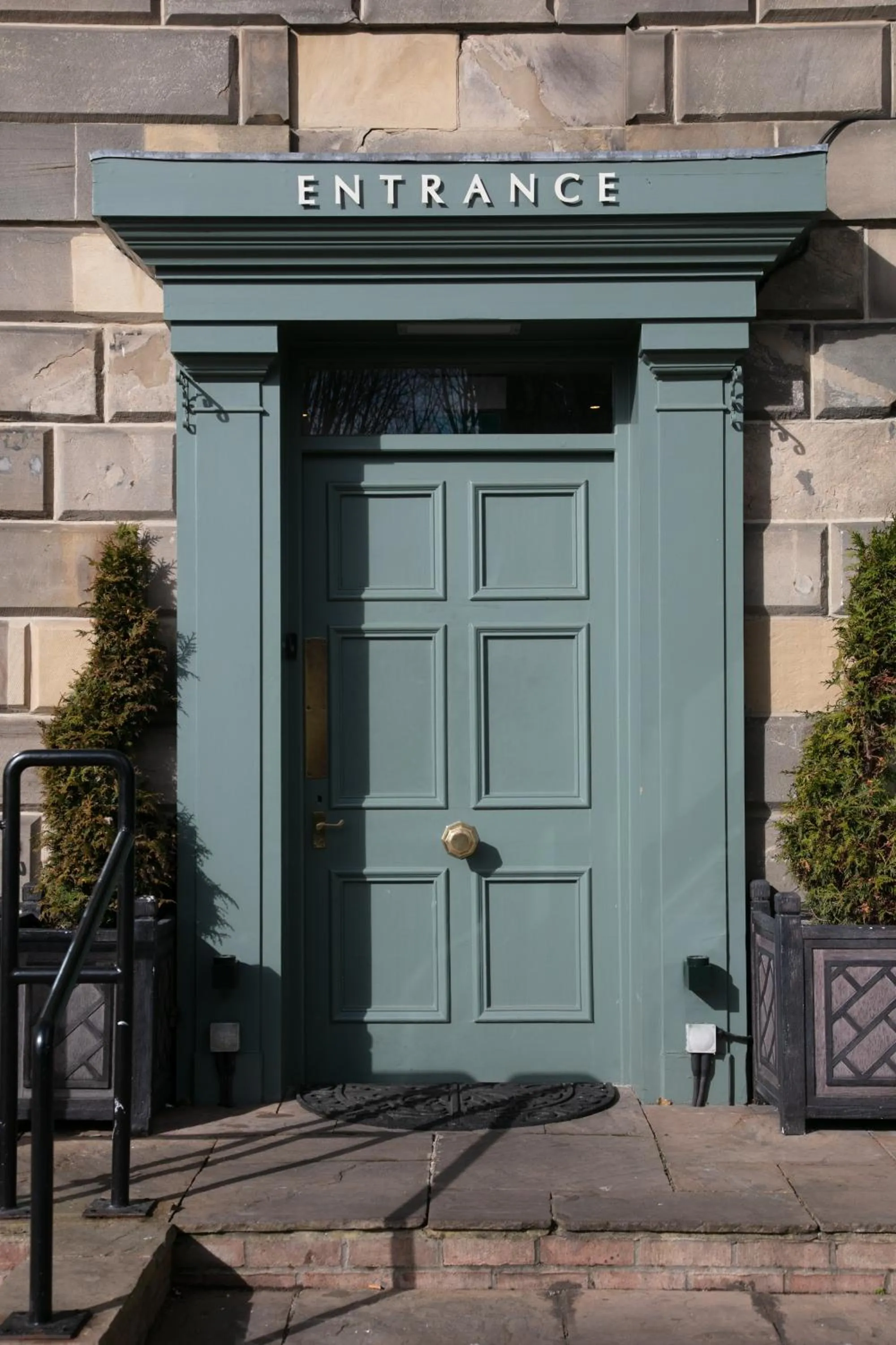 Facade/entrance in Hotel Balmoral