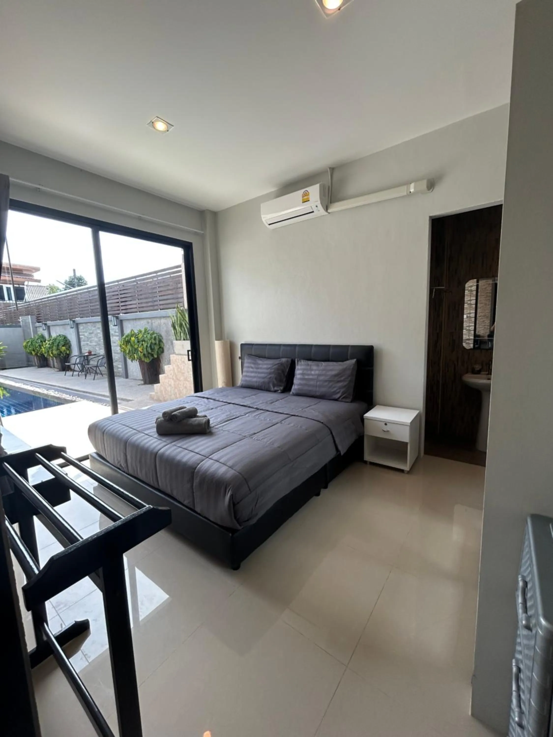 Bed in Baan Fran Sim Da