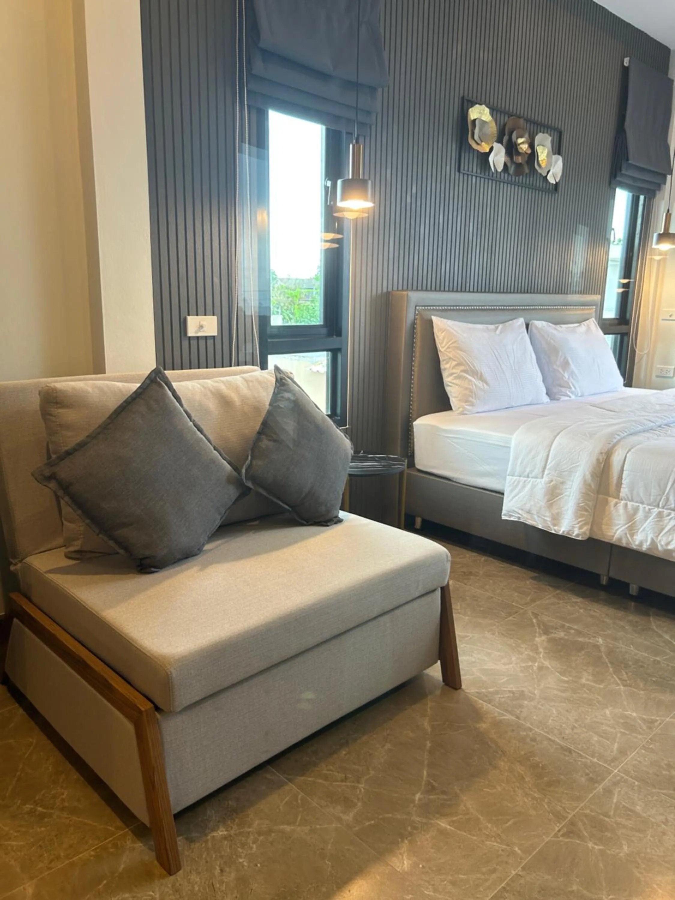 Bed in Baan Fran Sim Da