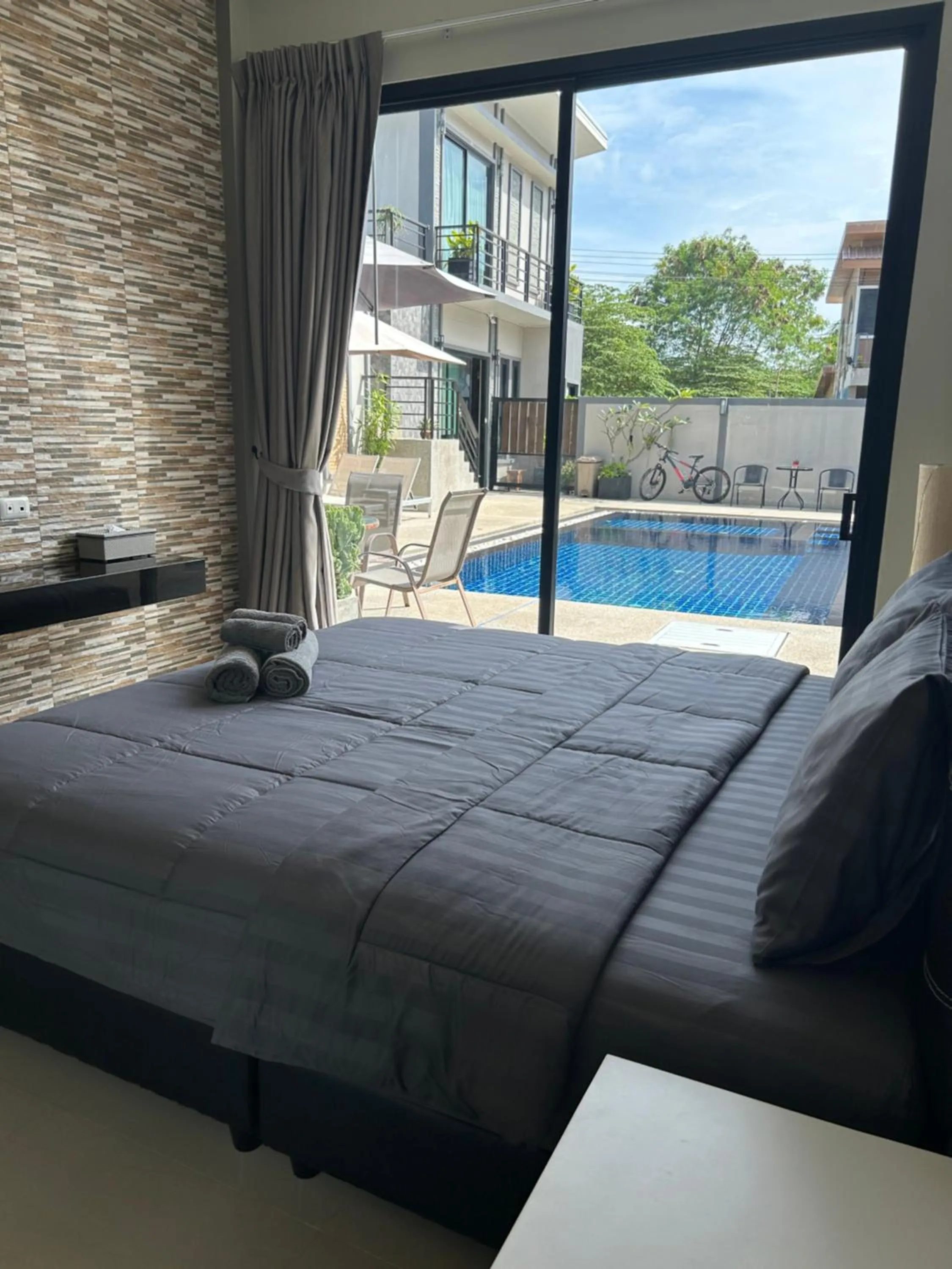 Bed in Baan Fran Sim Da