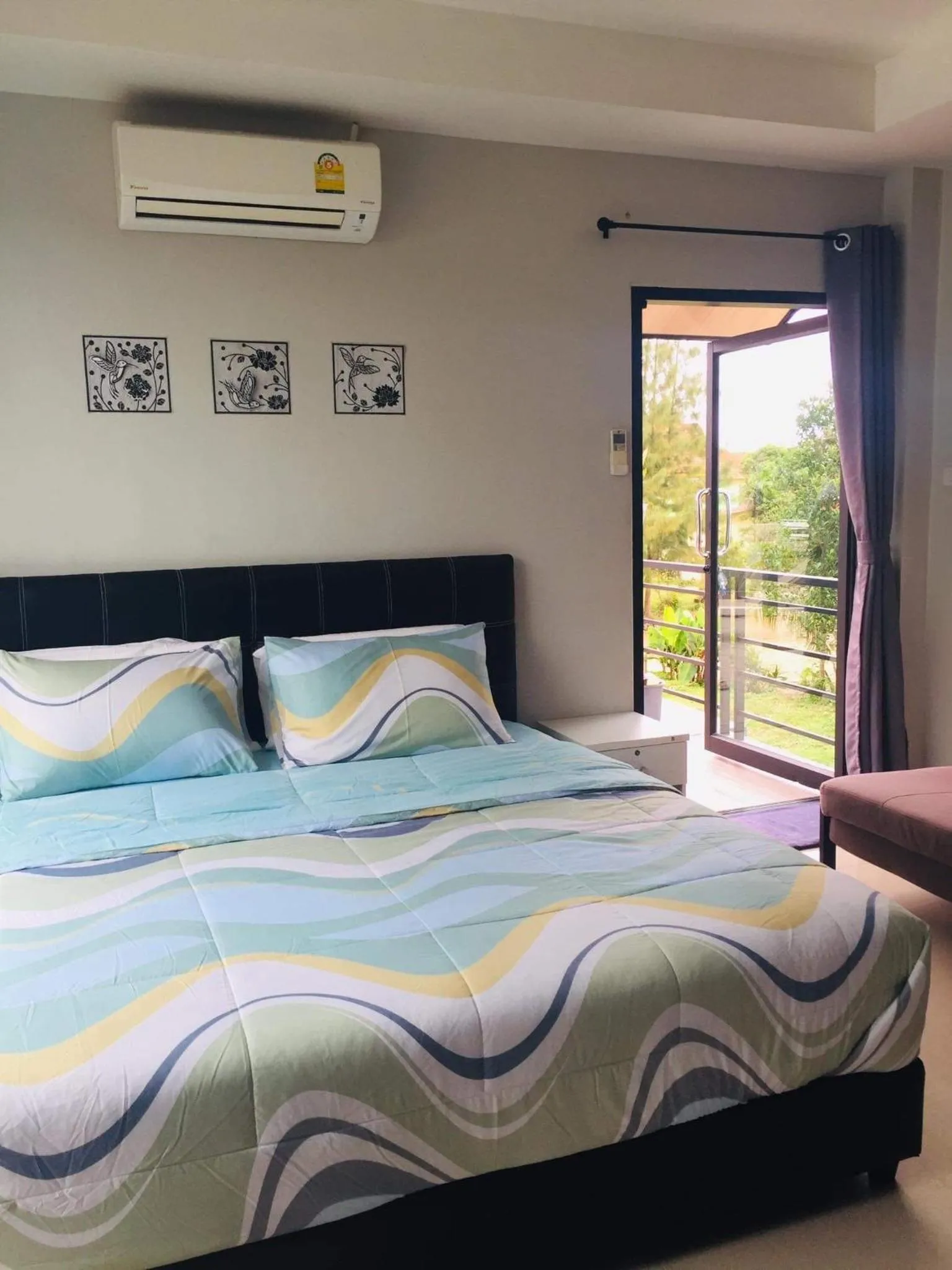 Bed in Baan Fran Sim Da