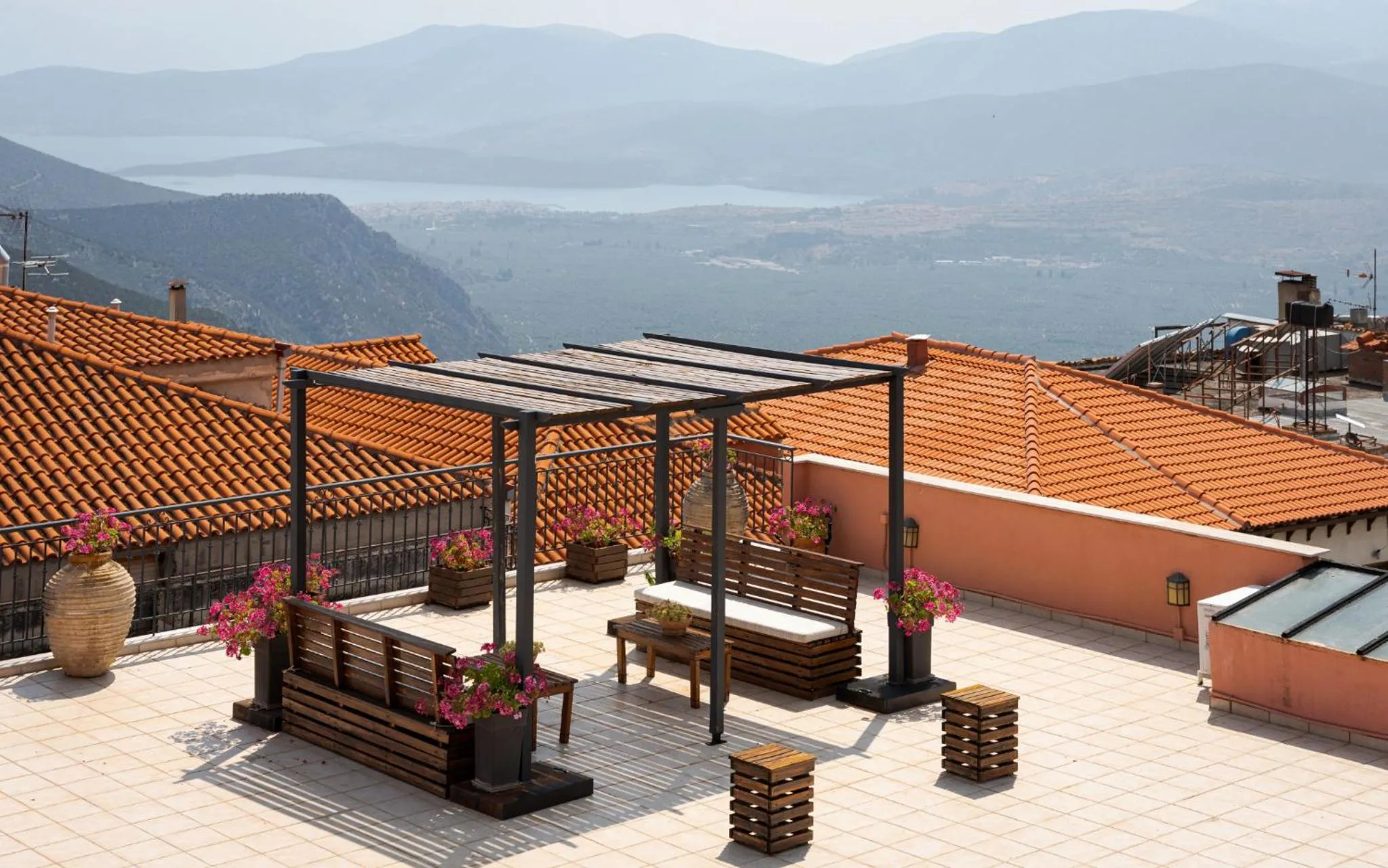 Property building in Hotel Leto Delphi