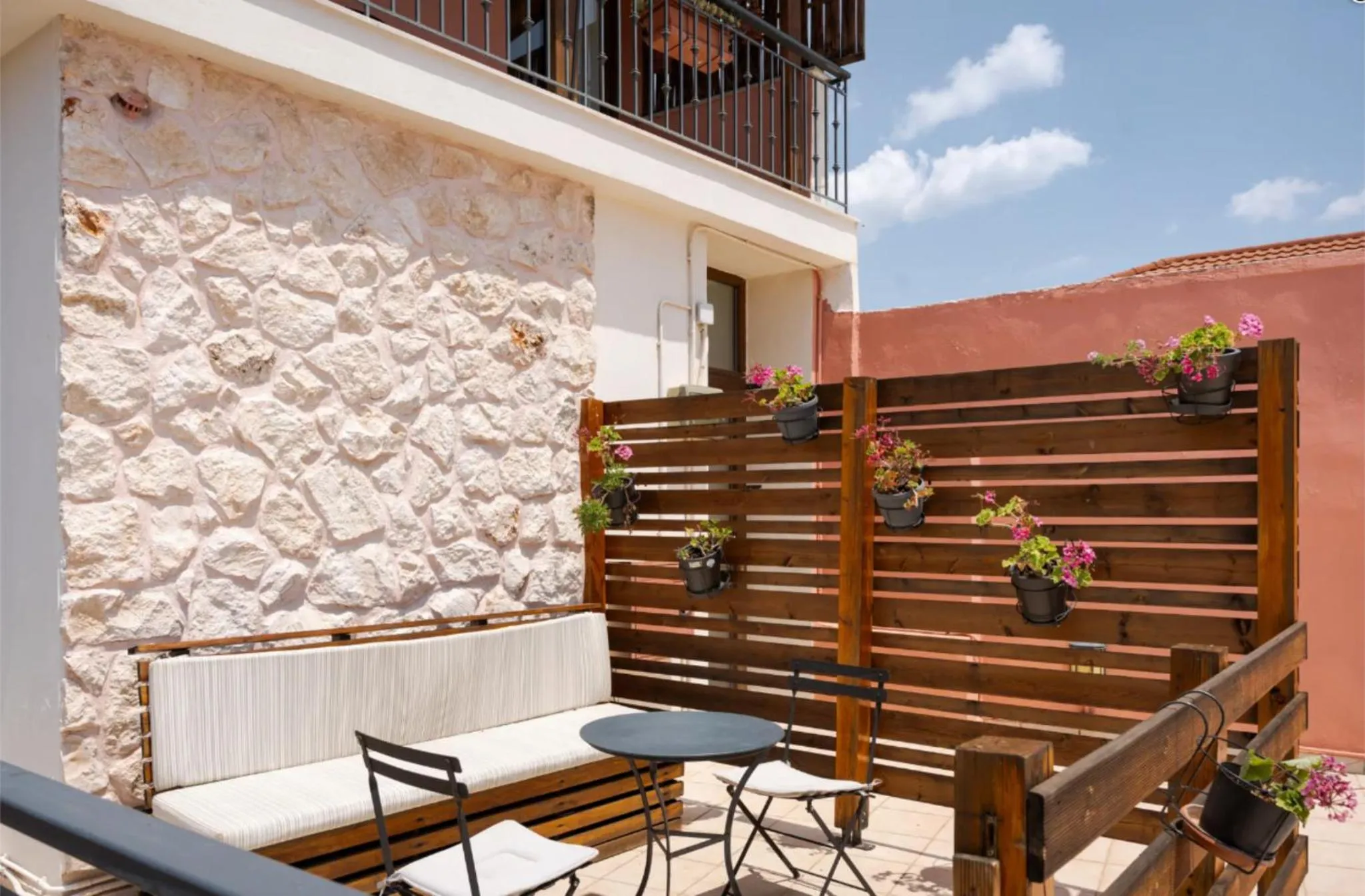 Balcony/Terrace in Hotel Leto Delphi
