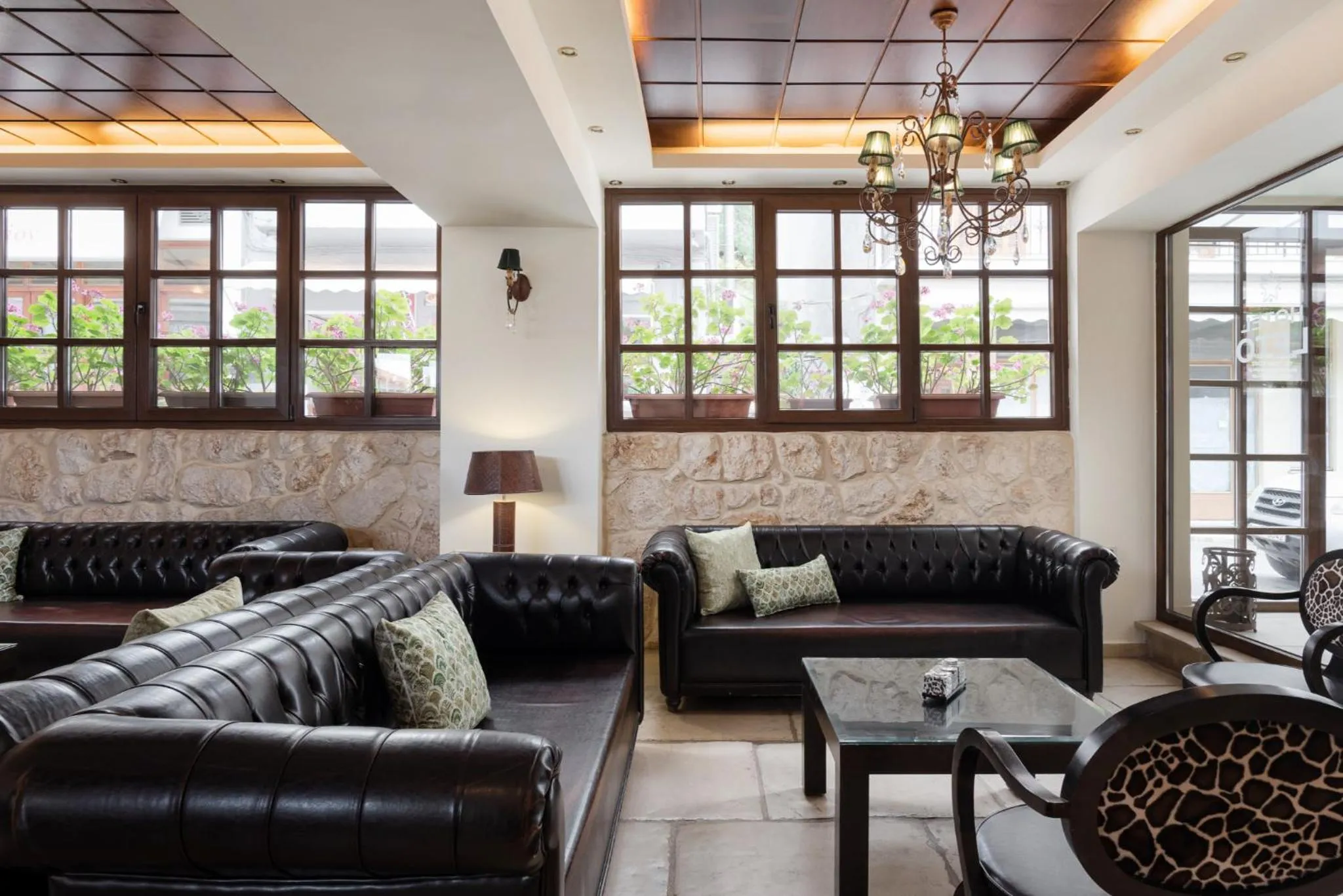 Lobby or reception in Hotel Leto Delphi