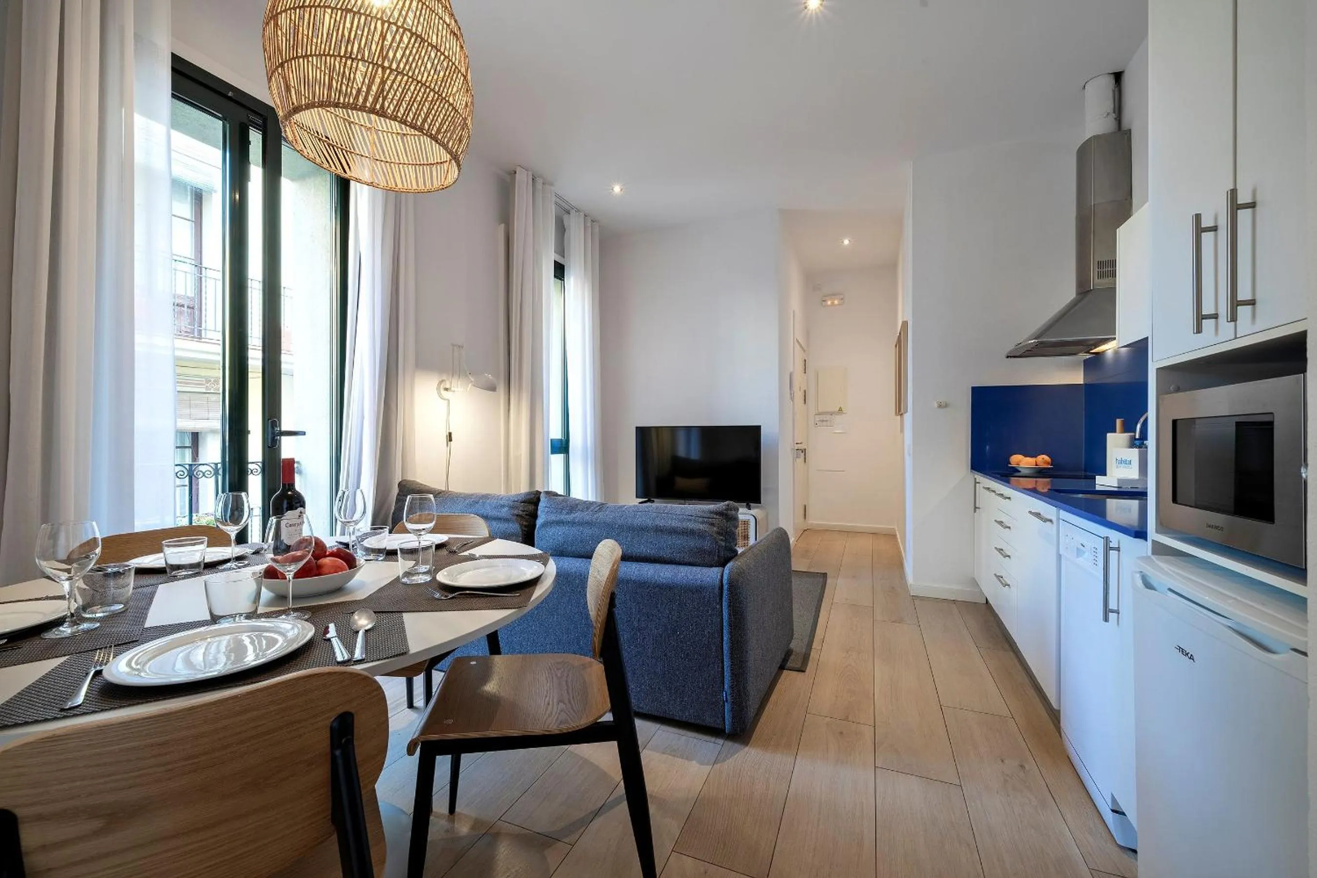 Living room in Verdi Habitat Apartments