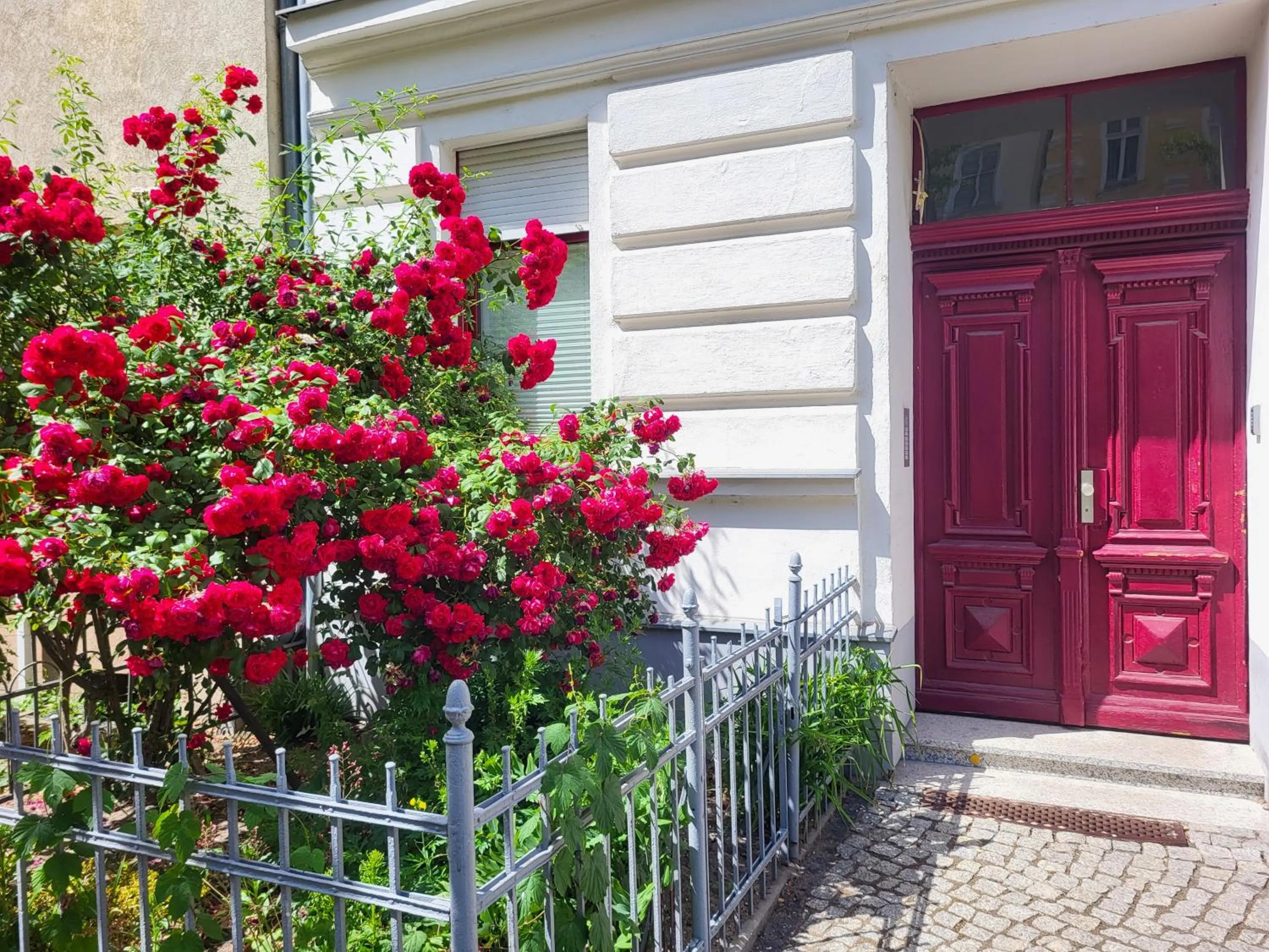 Facade/entrance in Ferienwohnung Gründerhaus