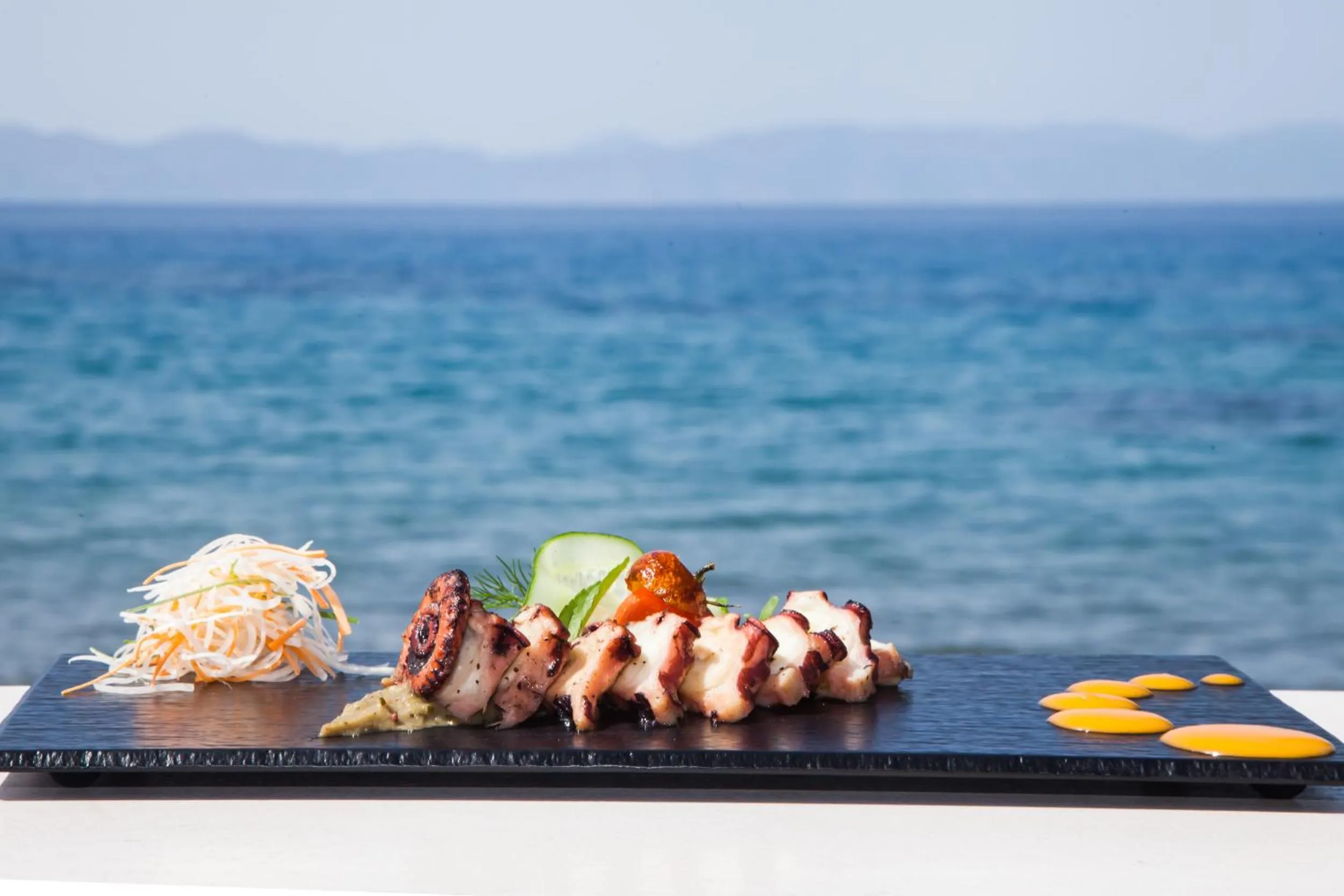 Food close-up in Villa Di Mare Seaside Suites