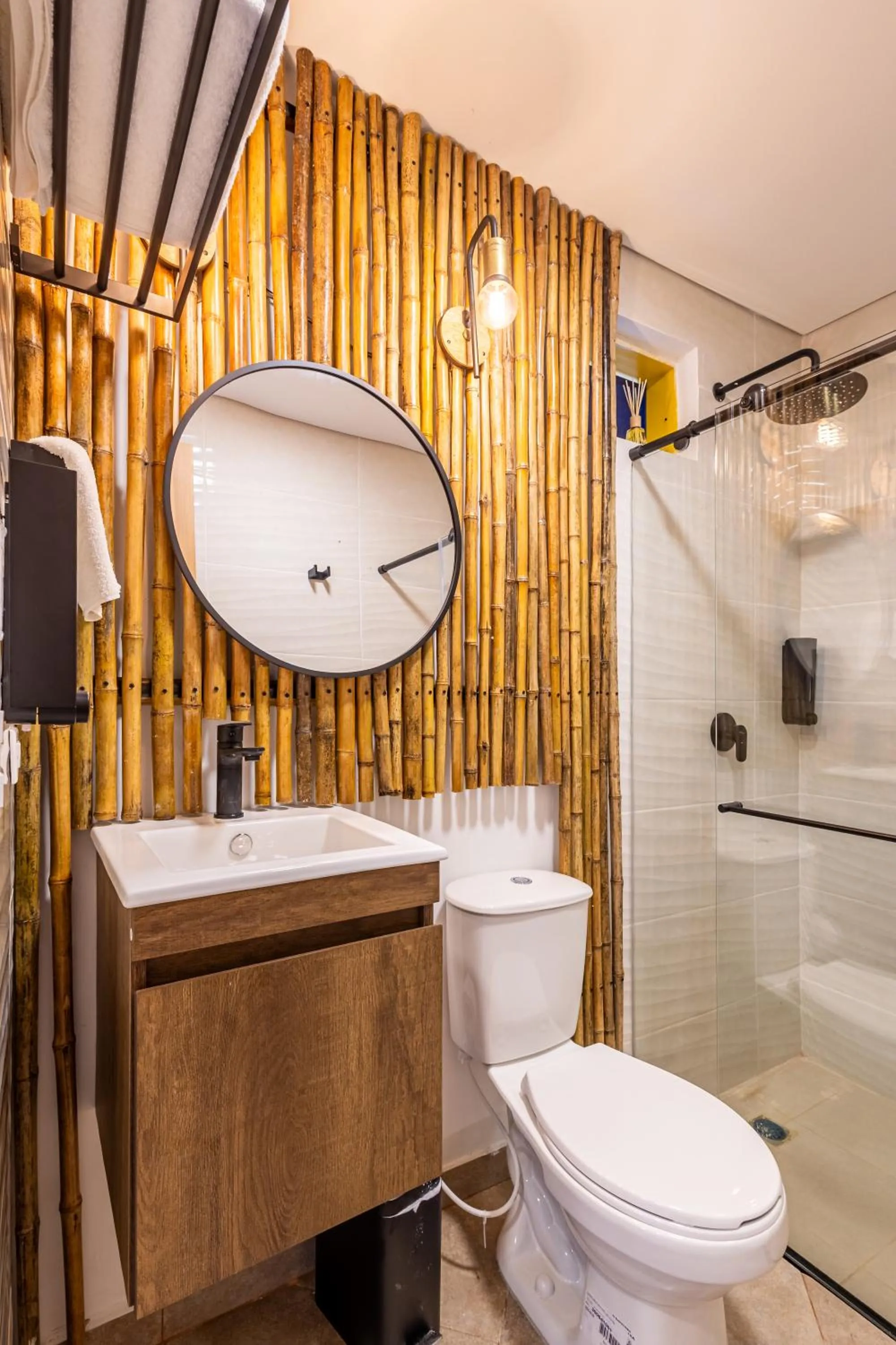 Bathroom in Ecohotel Piedemonte