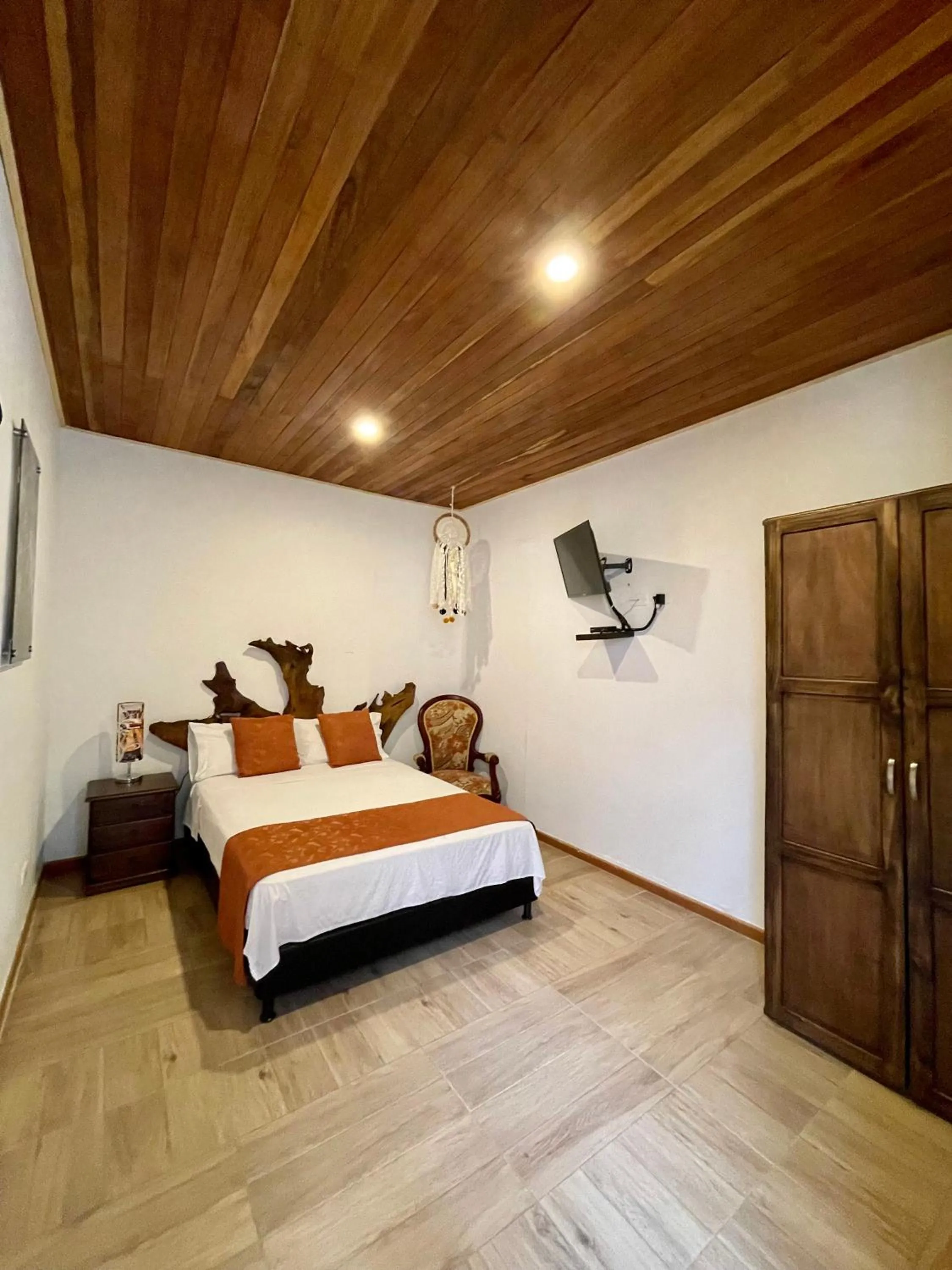 Bed in Ecohotel Piedemonte