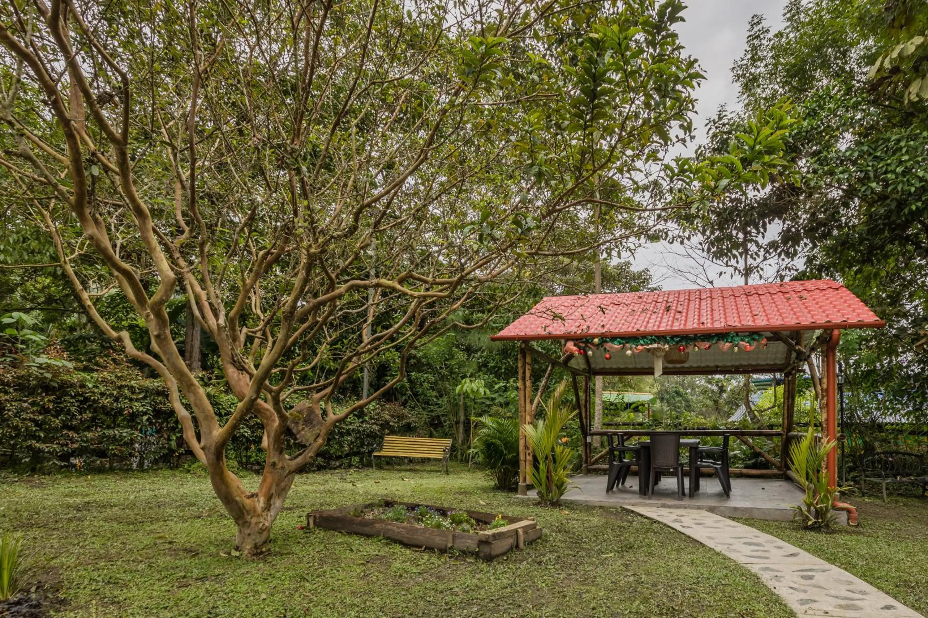 Patio in Ecohotel Piedemonte