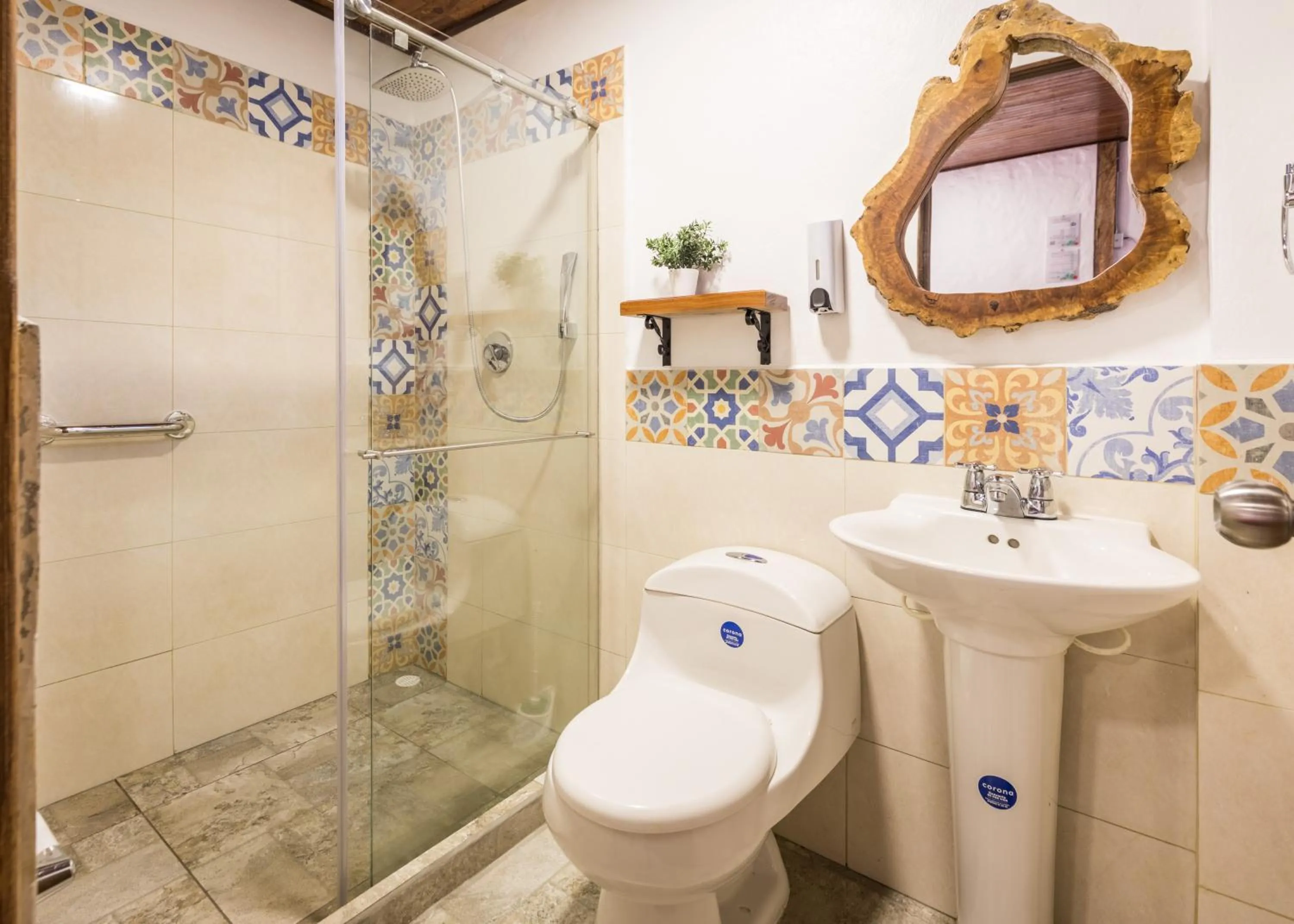 Bathroom in Ecohotel Piedemonte