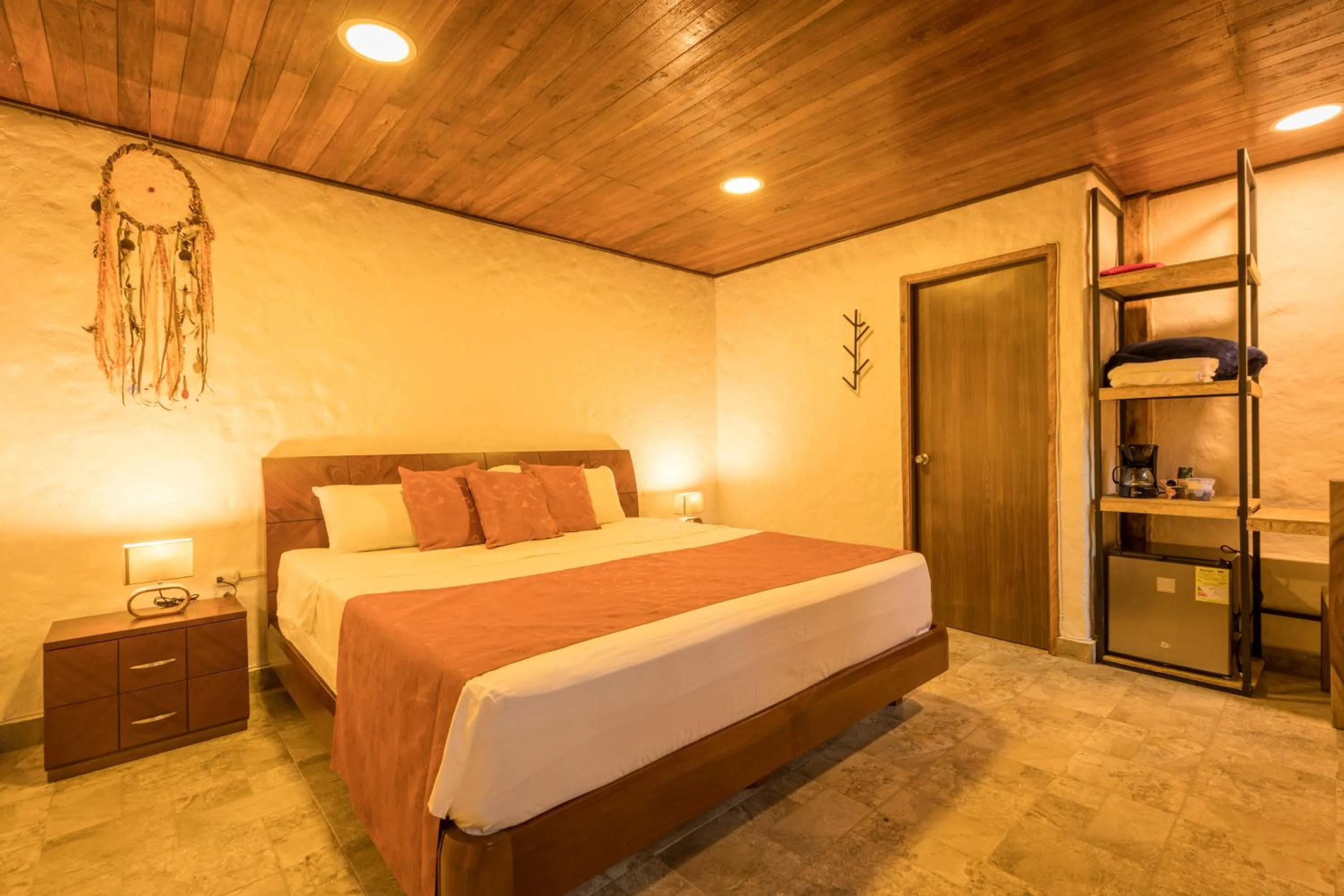 Bed in Ecohotel Piedemonte