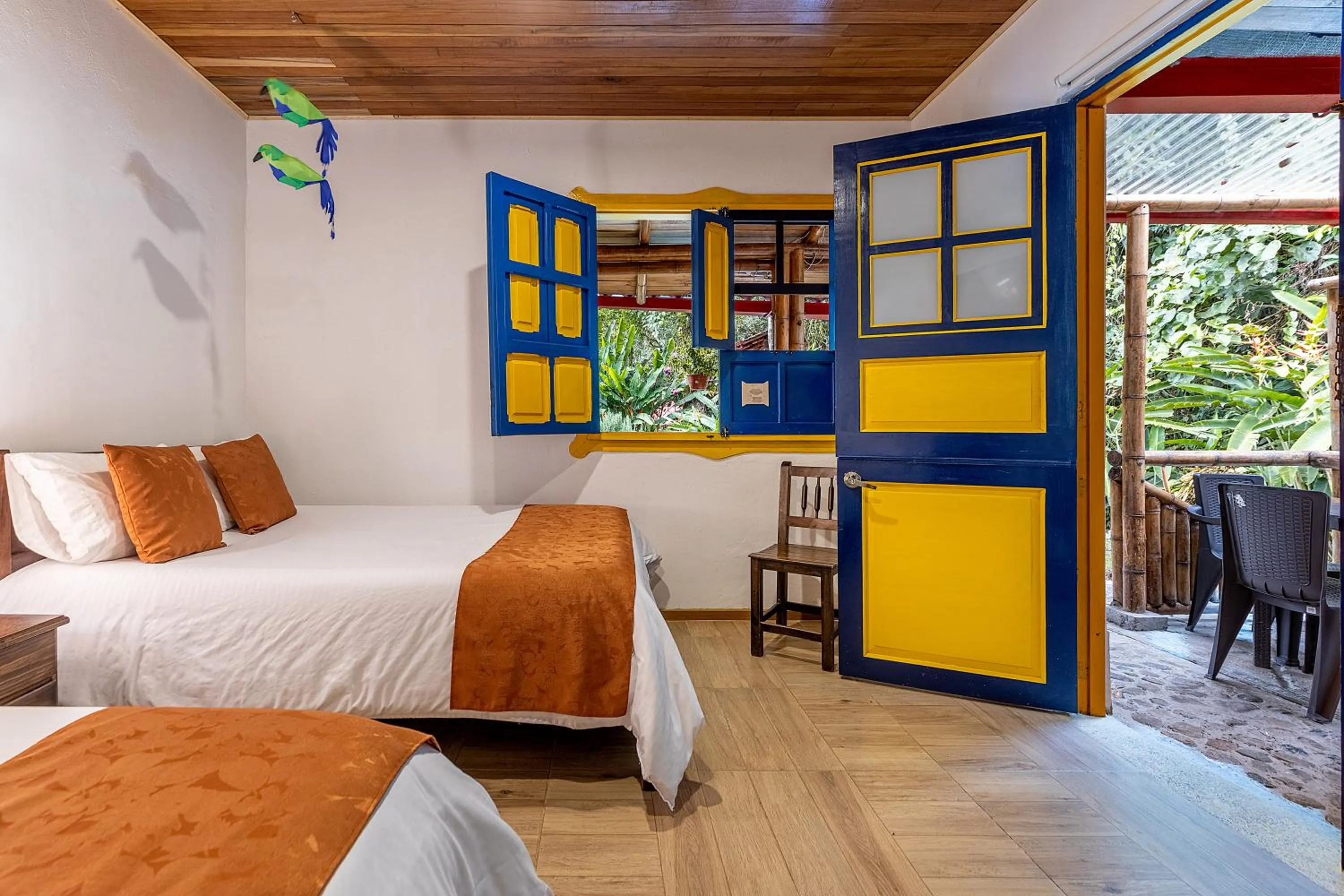 Bedroom, Bed in Ecohotel Piedemonte