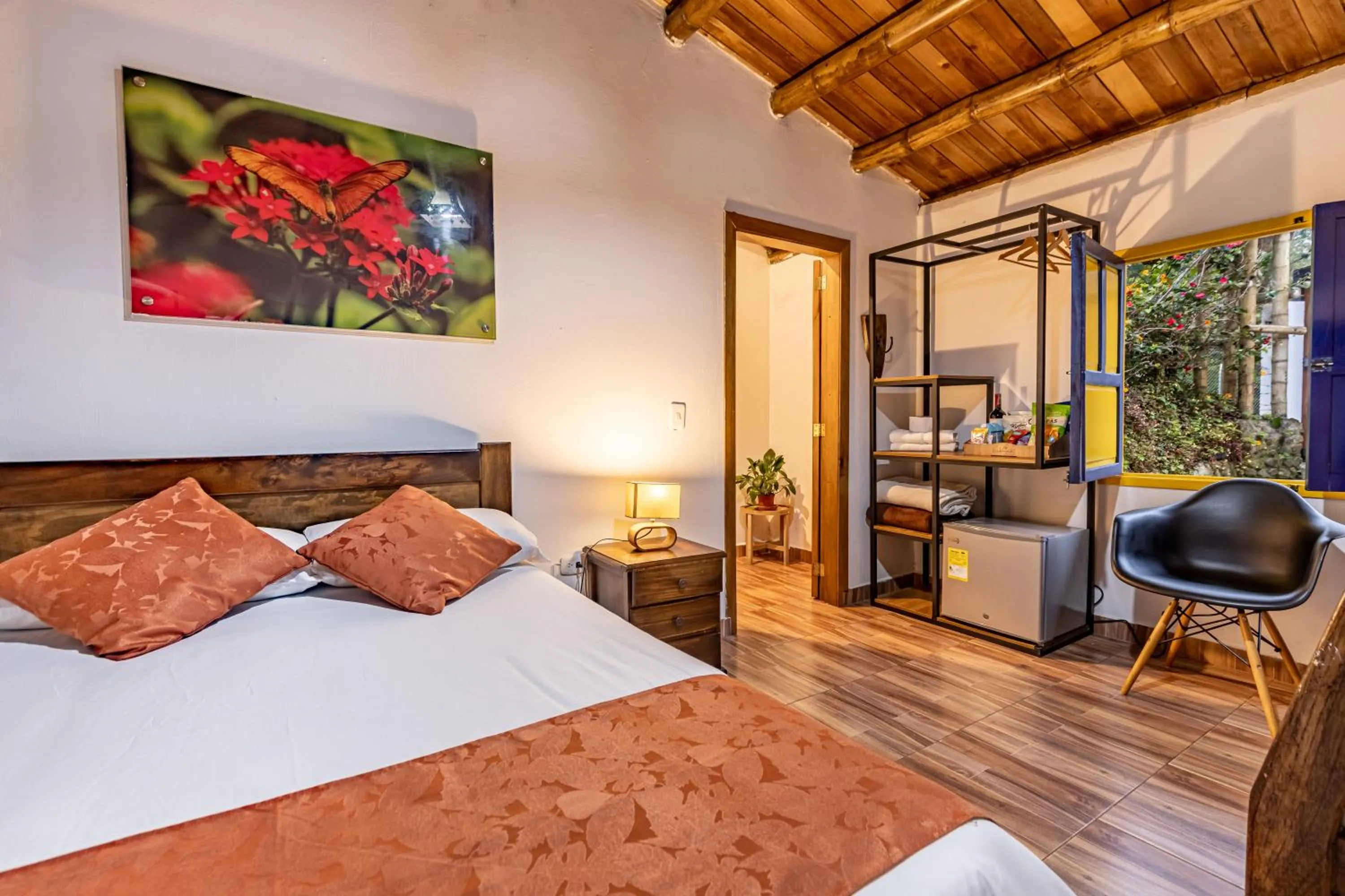 Bedroom, Bed in Ecohotel Piedemonte