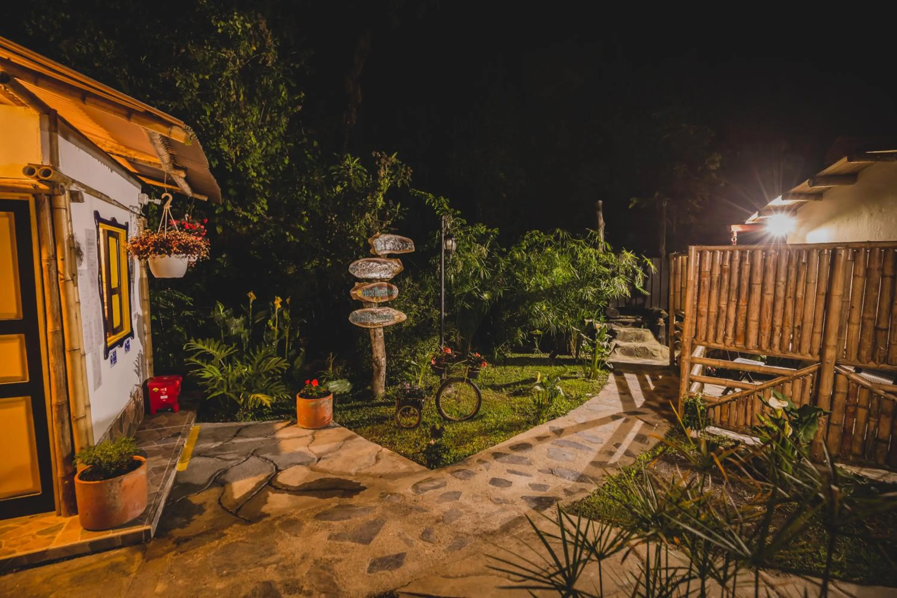 Patio in Ecohotel Piedemonte