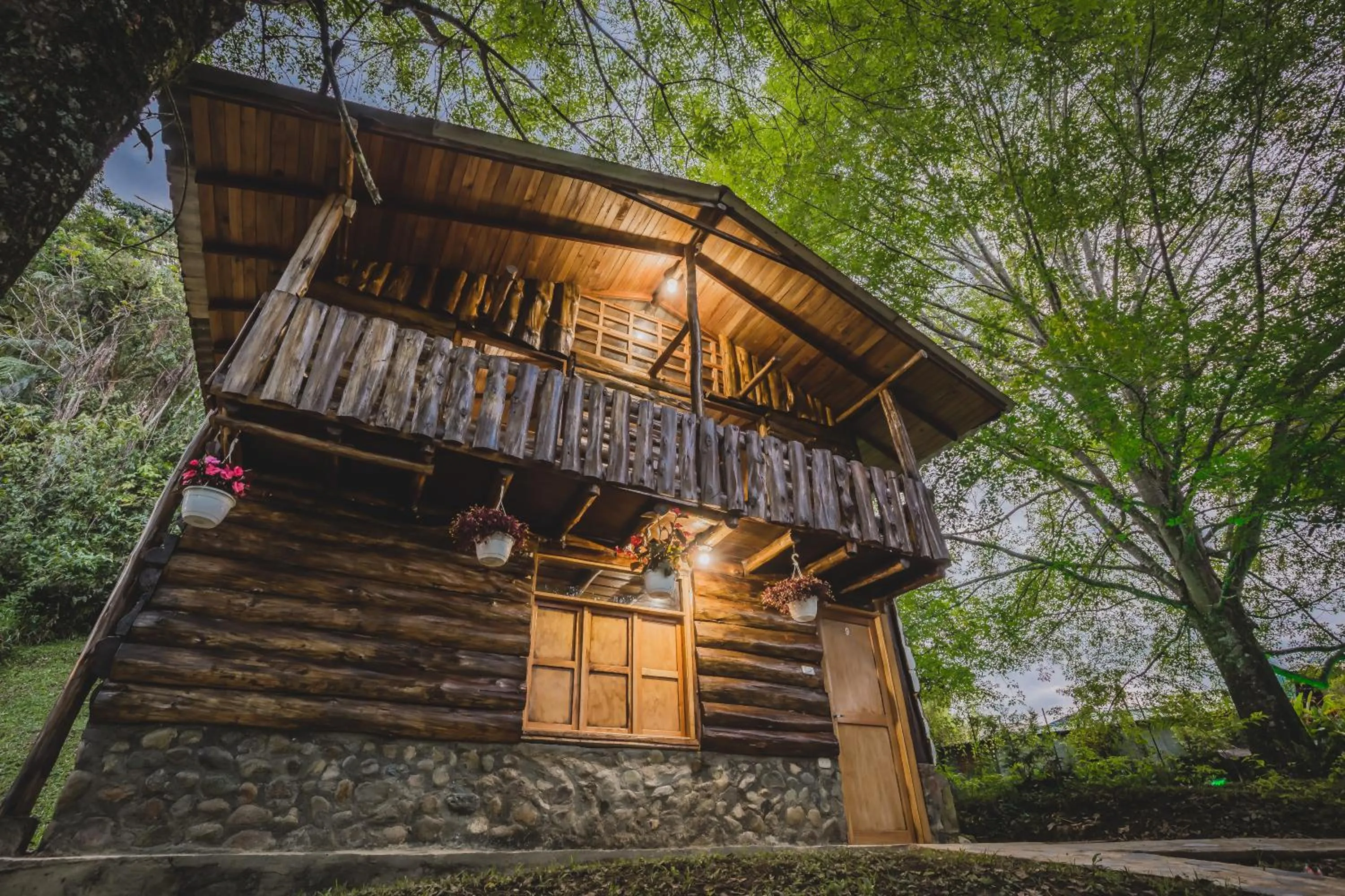 Decorative detail in Ecohotel Piedemonte