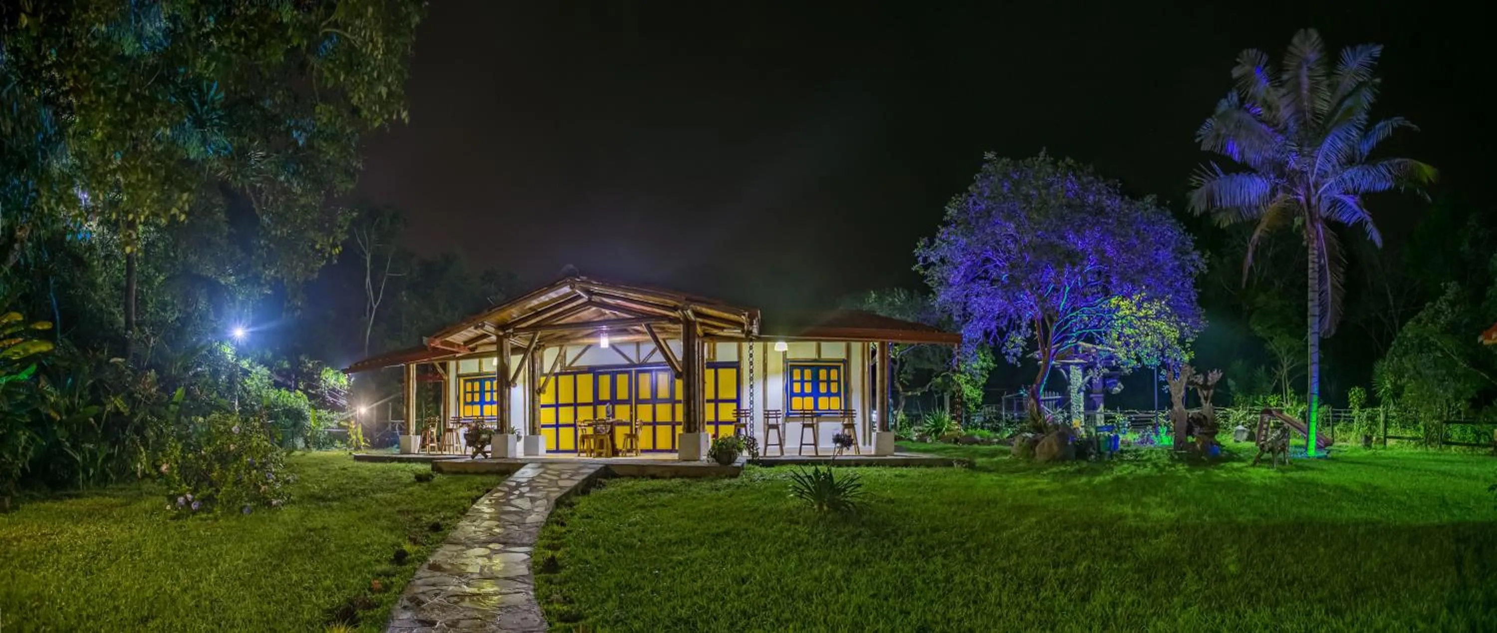 Garden in Ecohotel Piedemonte