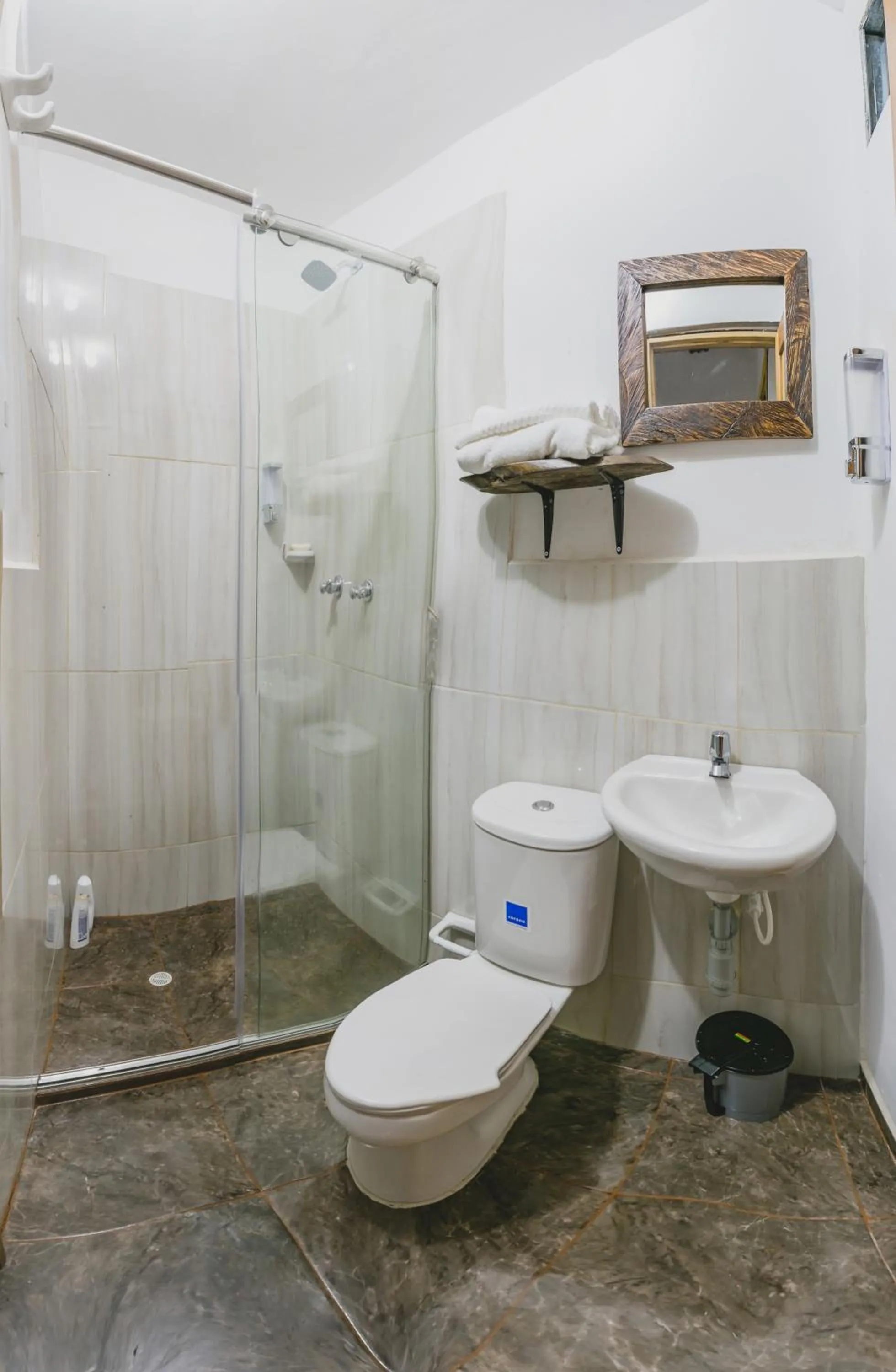 Bathroom in Ecohotel Piedemonte