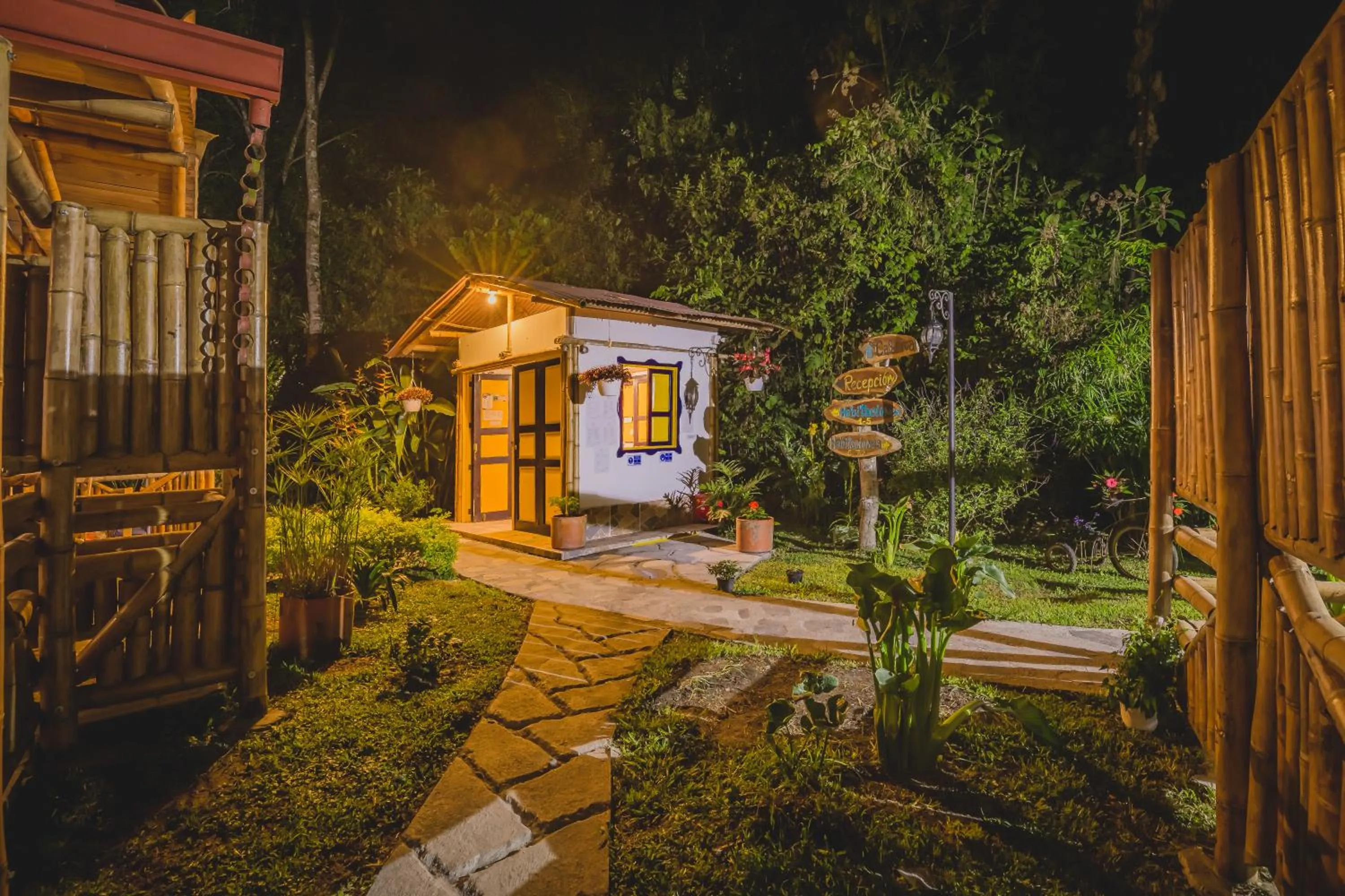 Property building in Ecohotel Piedemonte