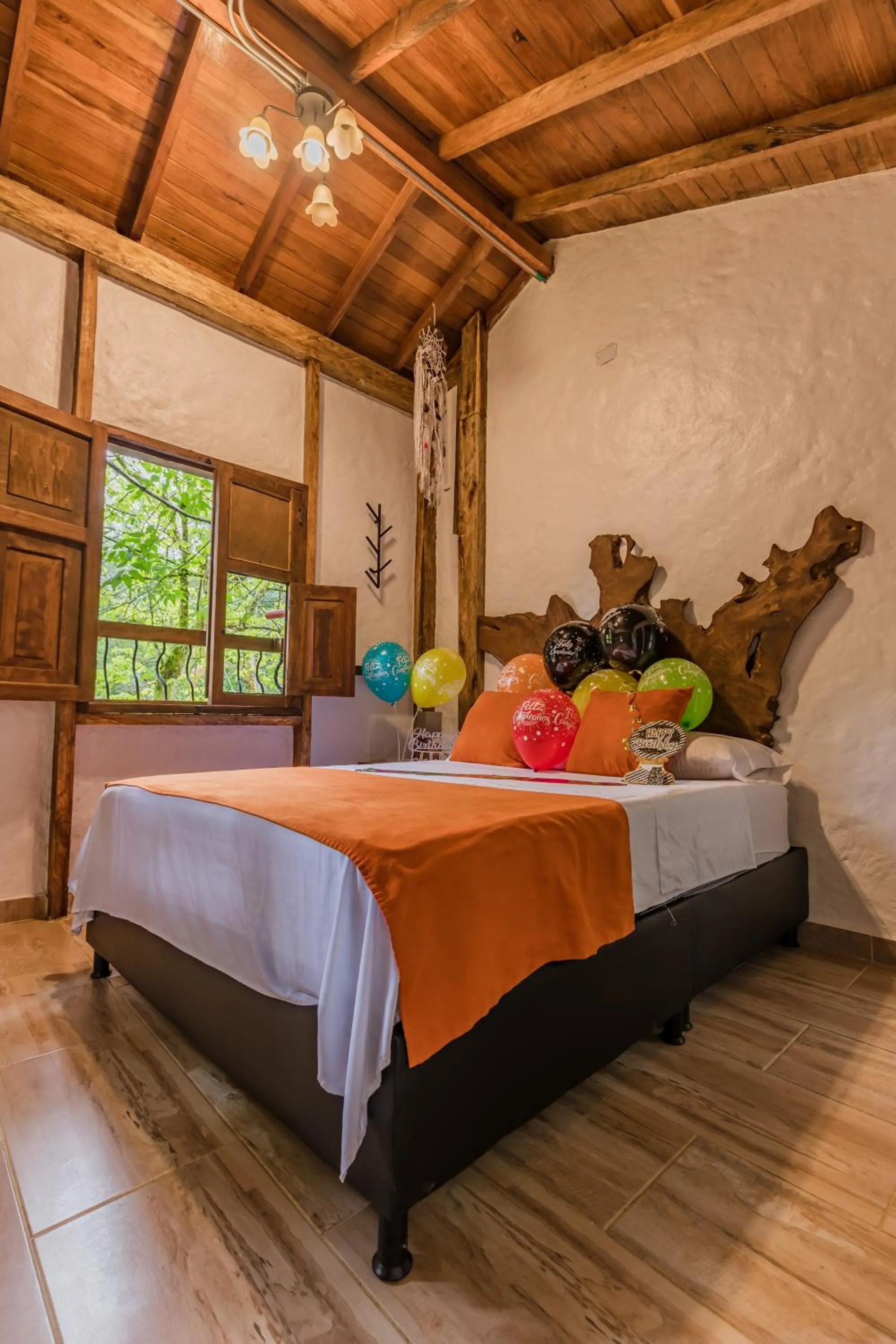 Bed in Ecohotel Piedemonte