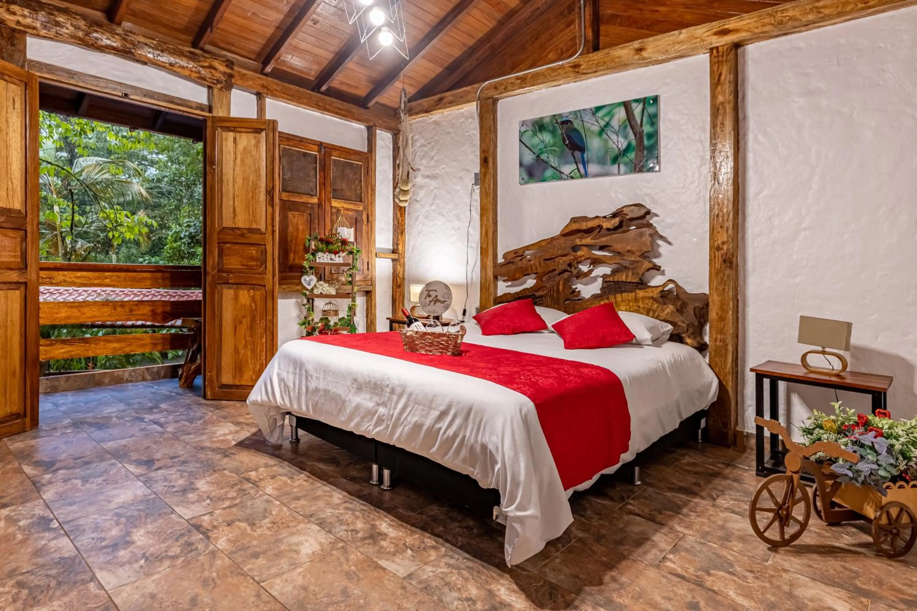 Bedroom, Bed in Ecohotel Piedemonte