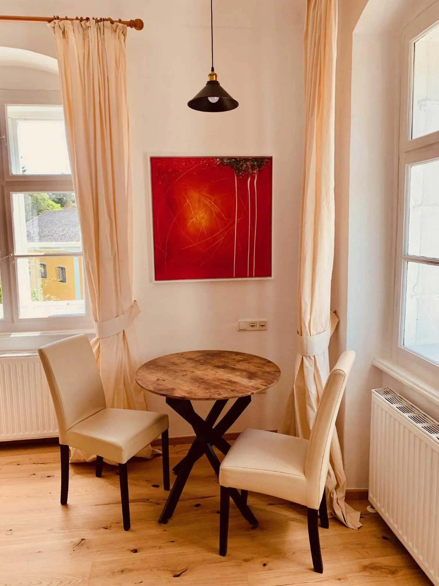 Seating area in Schloss Mühldorf