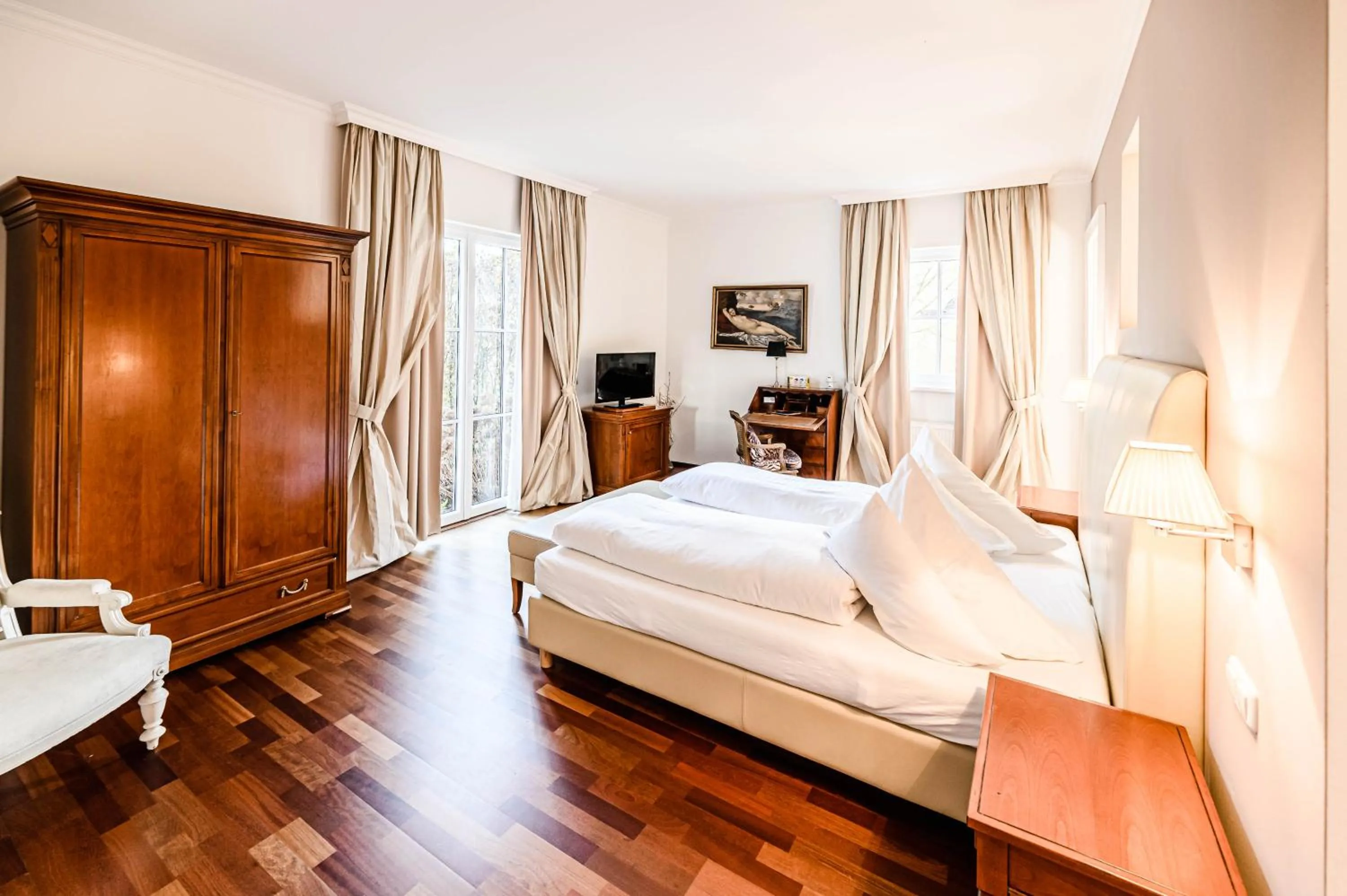 Bed in Schloss Mühldorf